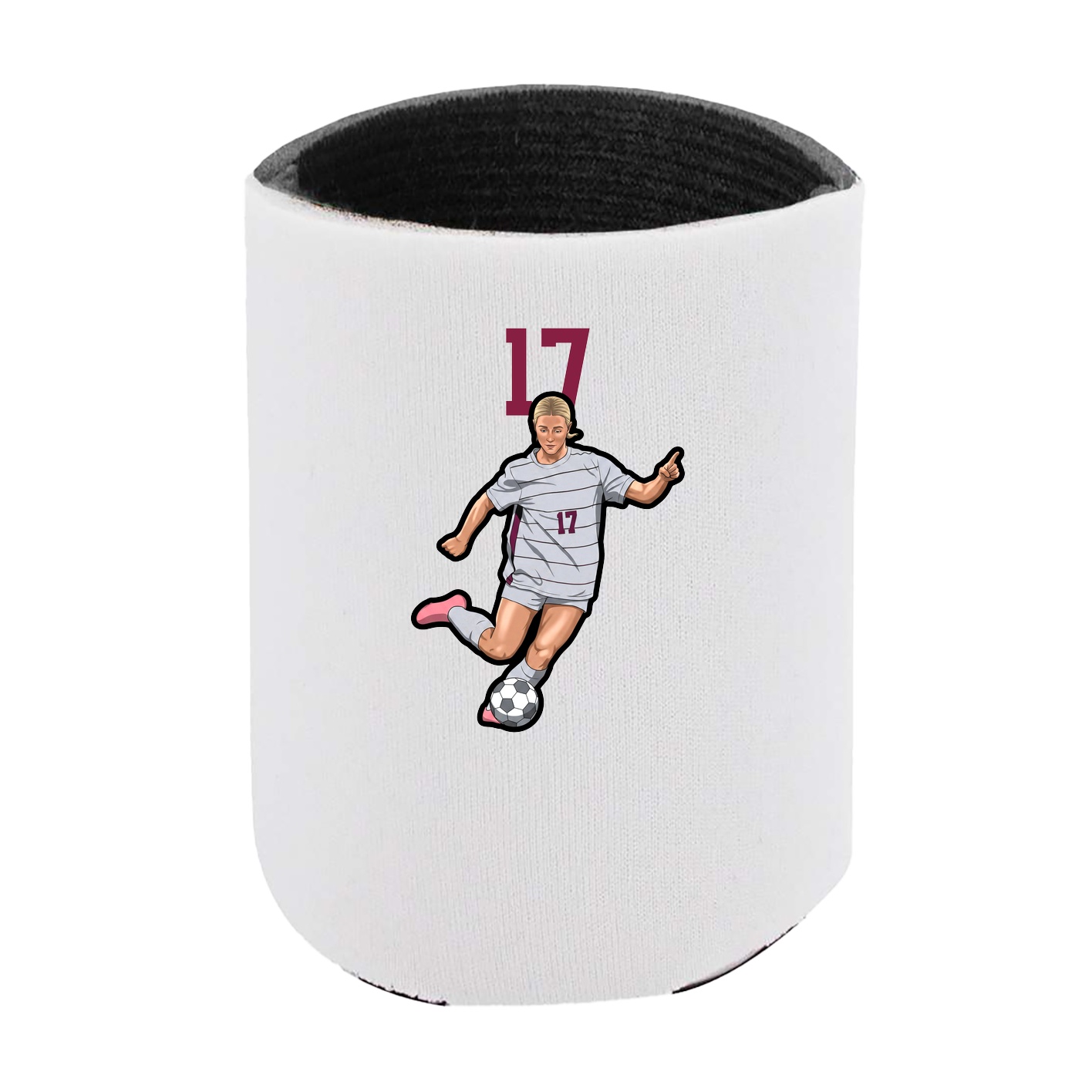 Can Holder — Number Top in White