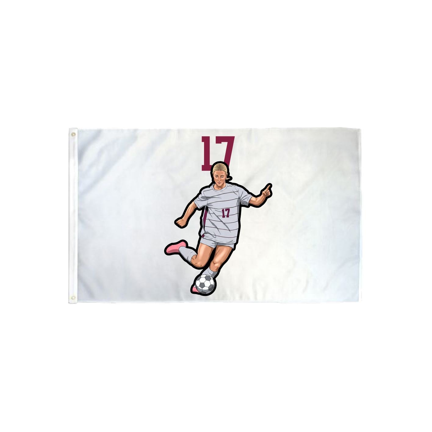 3x5 Flag — Number Top in Classic