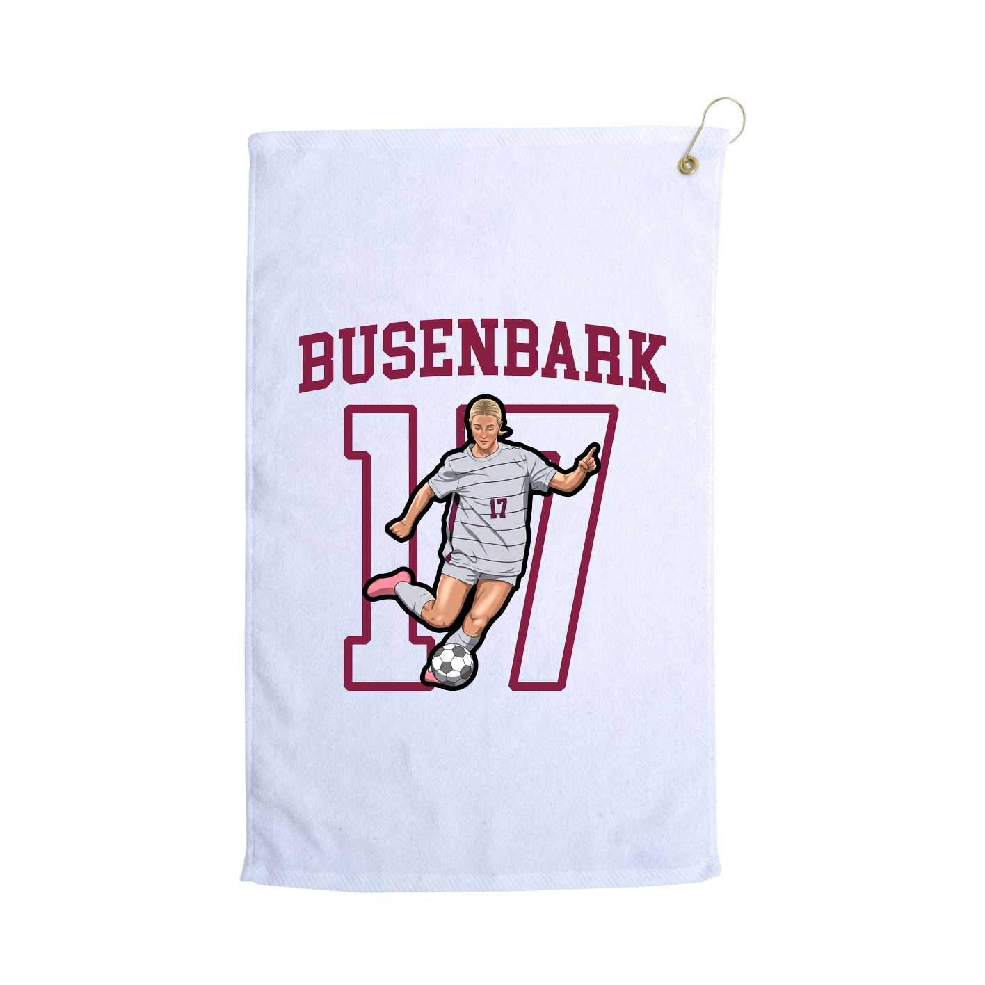 Golf Towel — Shirsey in White