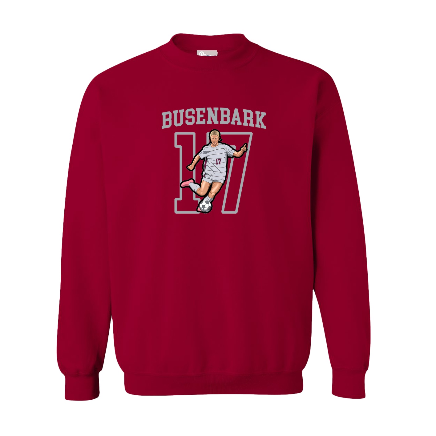 Fleece Crew — Shirsey in Cardinal