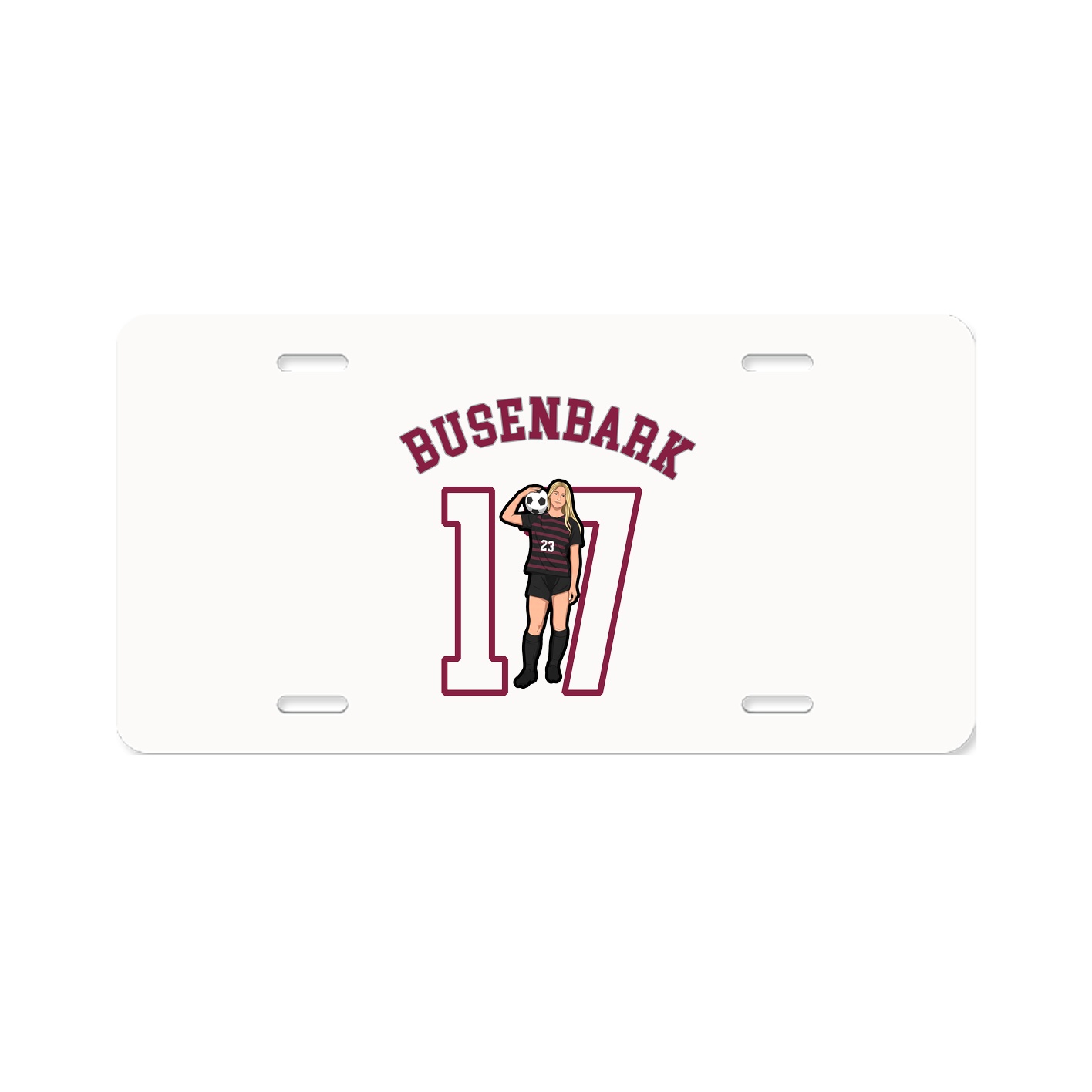 License Plate — Shirsey Arch in Classic