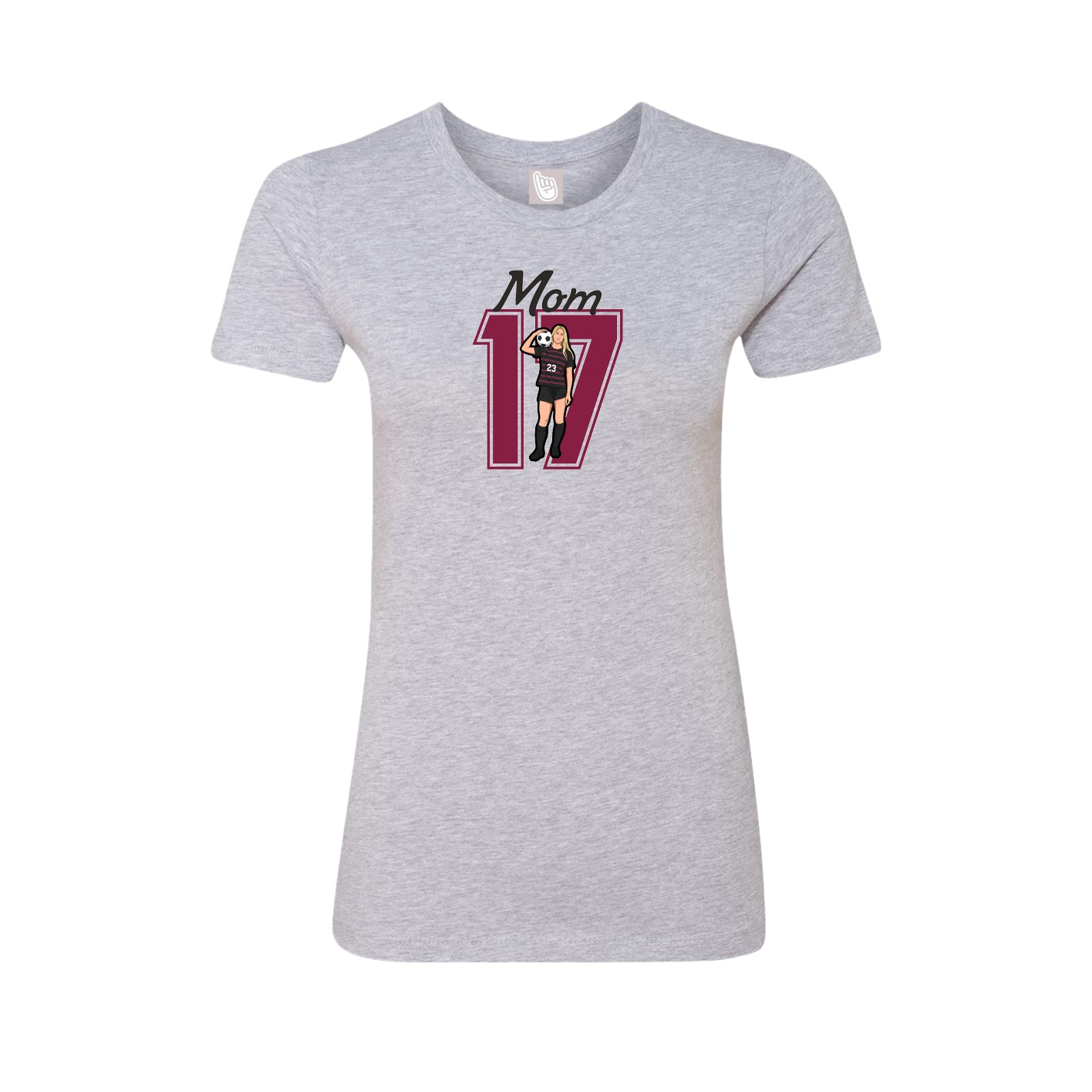 Womens Tee — Mothers Day Shirsey in Grey