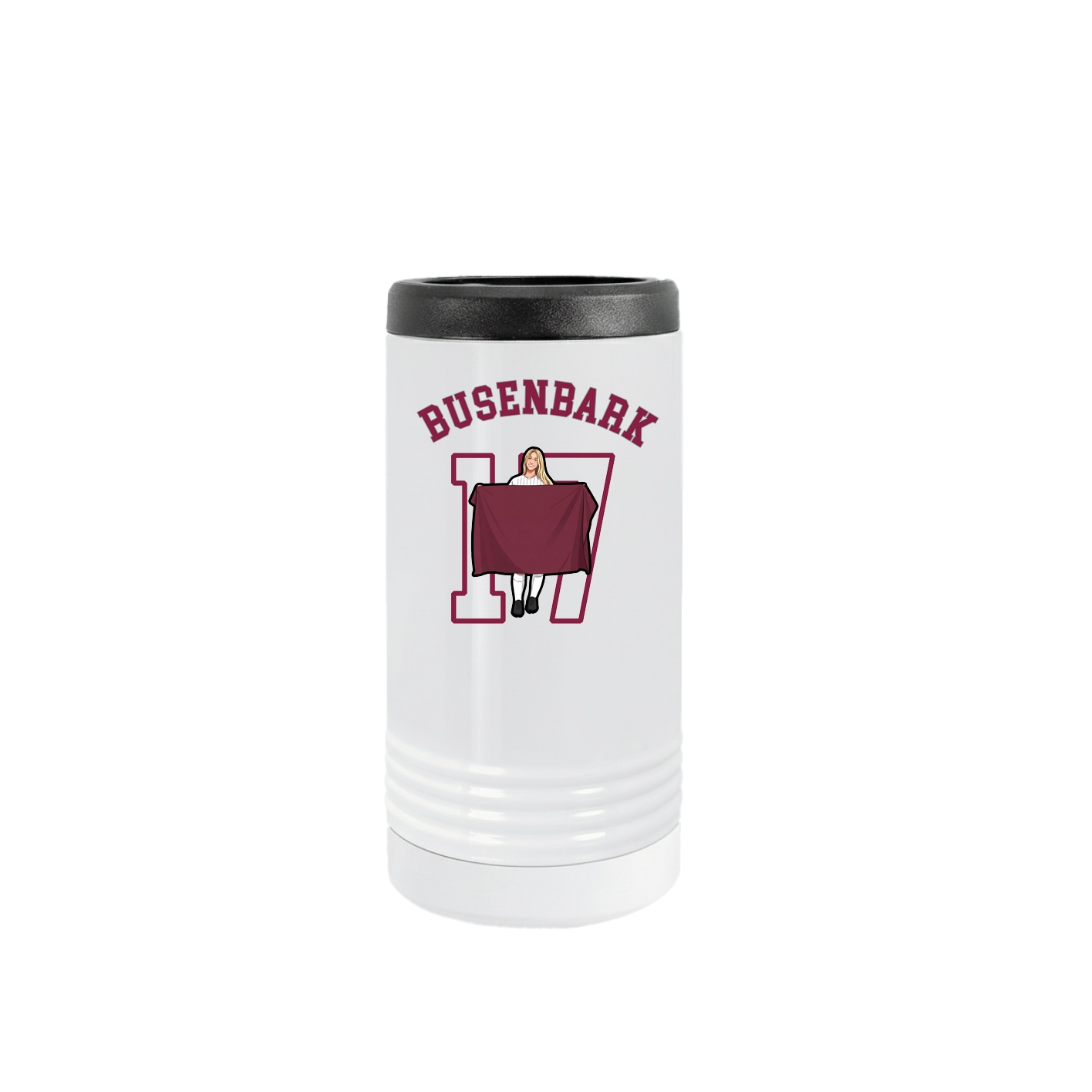 Slim Beverage Holder — Shirsey Arch in White