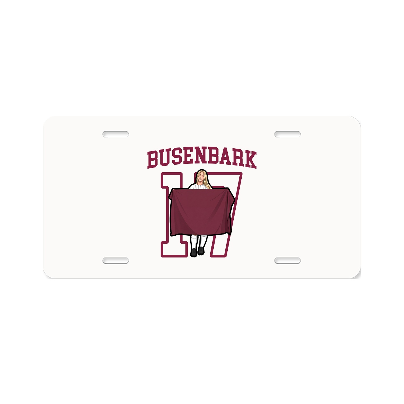 License Plate — Shirsey in Classic