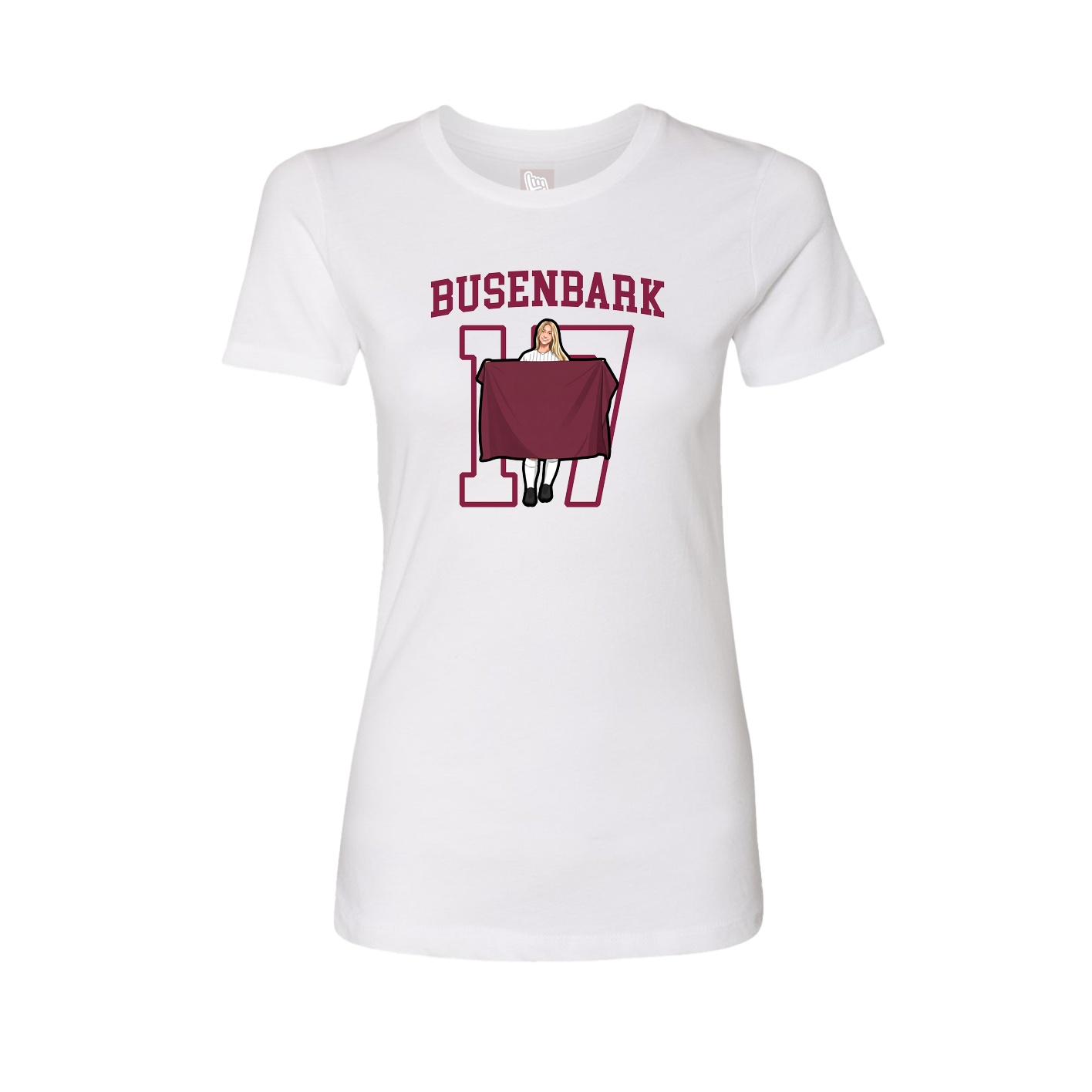Fitted Women's Tee — Shirsey in White