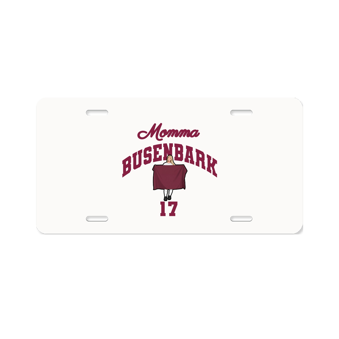 License Plate — Mothers Day Arch in Classic