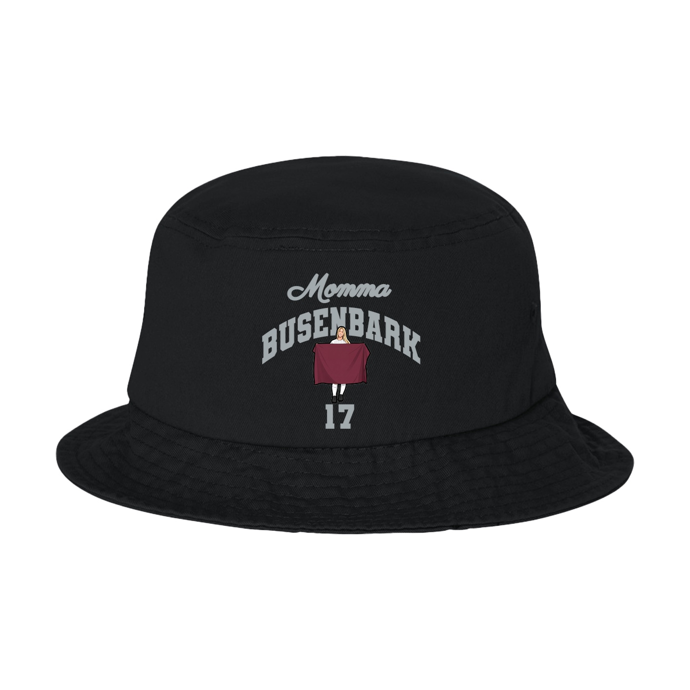 Bucket Cap — Mothers Day Arch in Black
