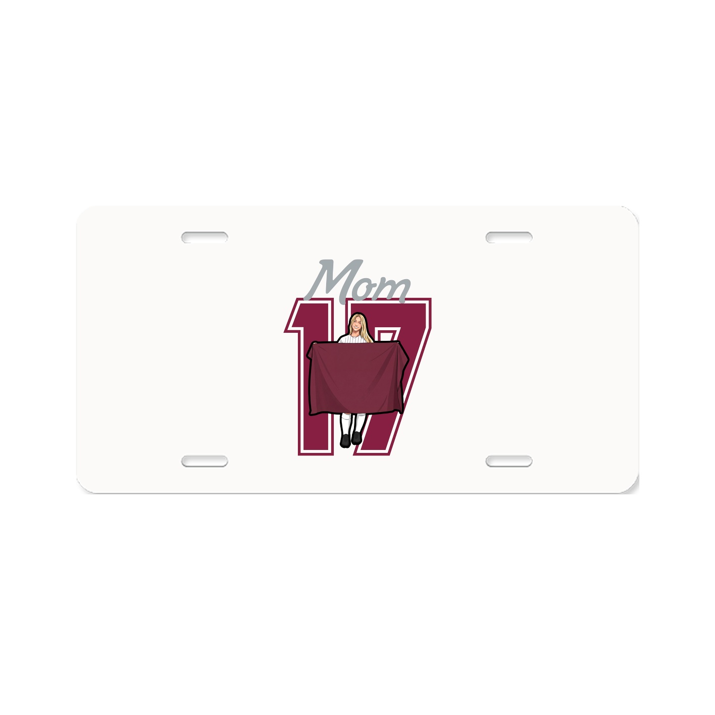 License Plate — Mothers Day Shirsey in Classic