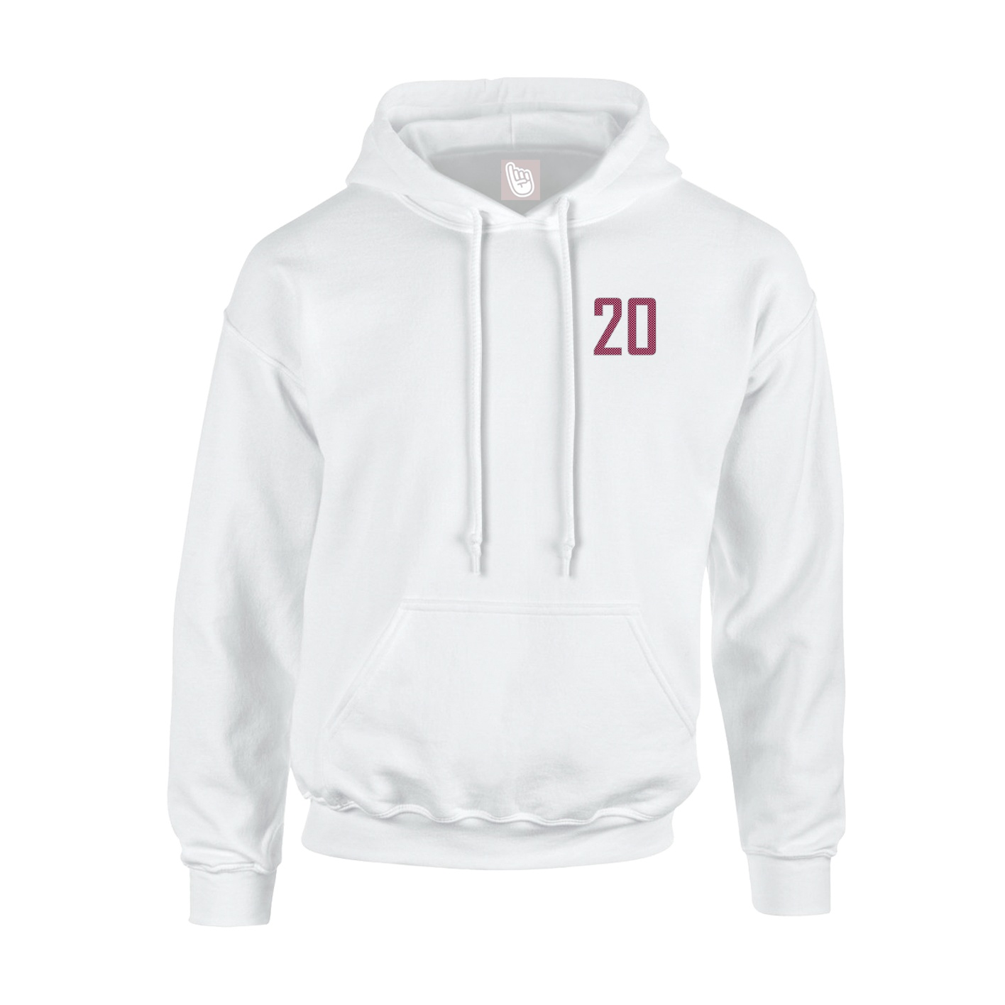 Hoodie — Front Shirsy in White