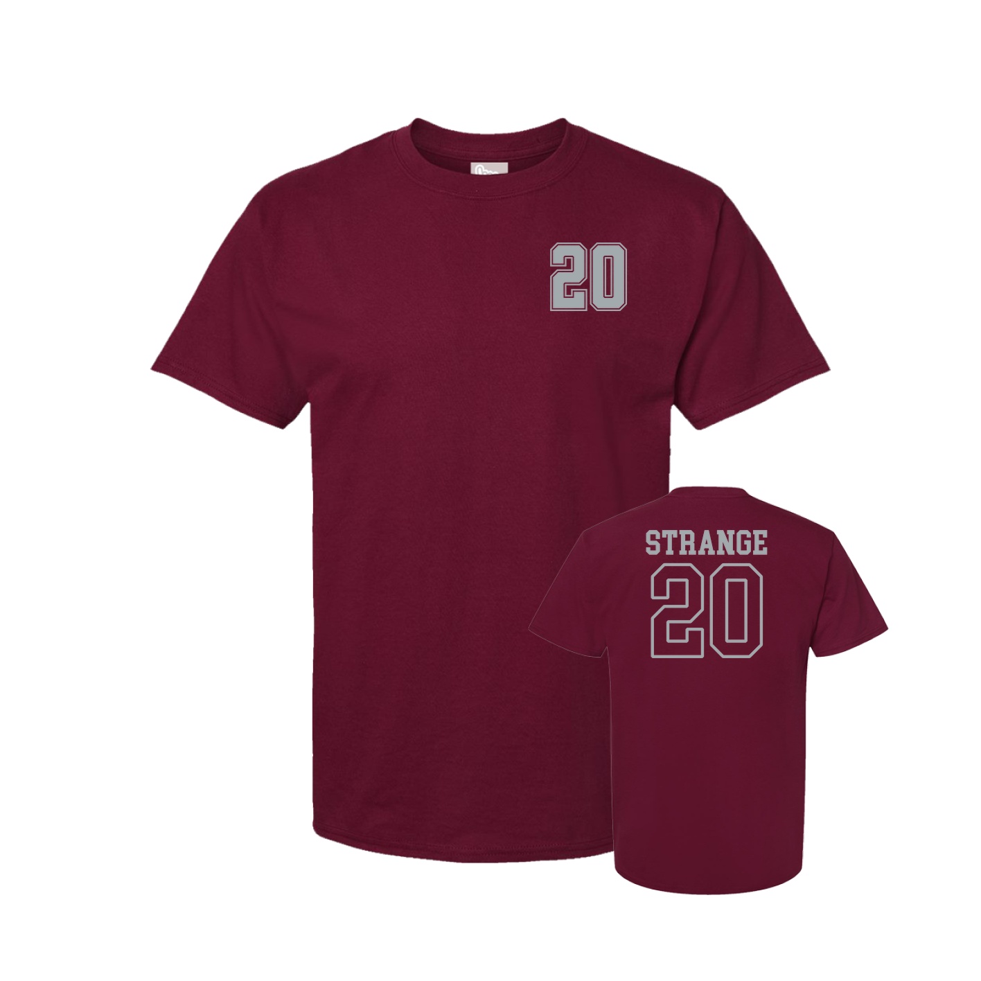 Tee — Chest Back in Cardinal