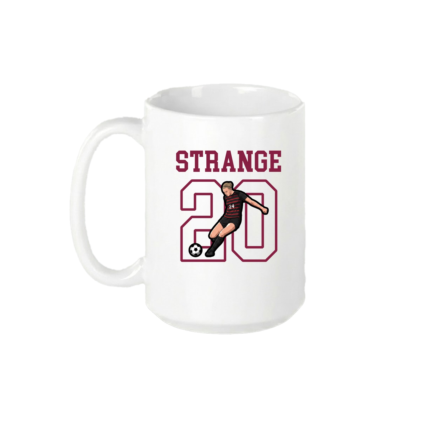 15oz Coffee Mug — Shirsey in White