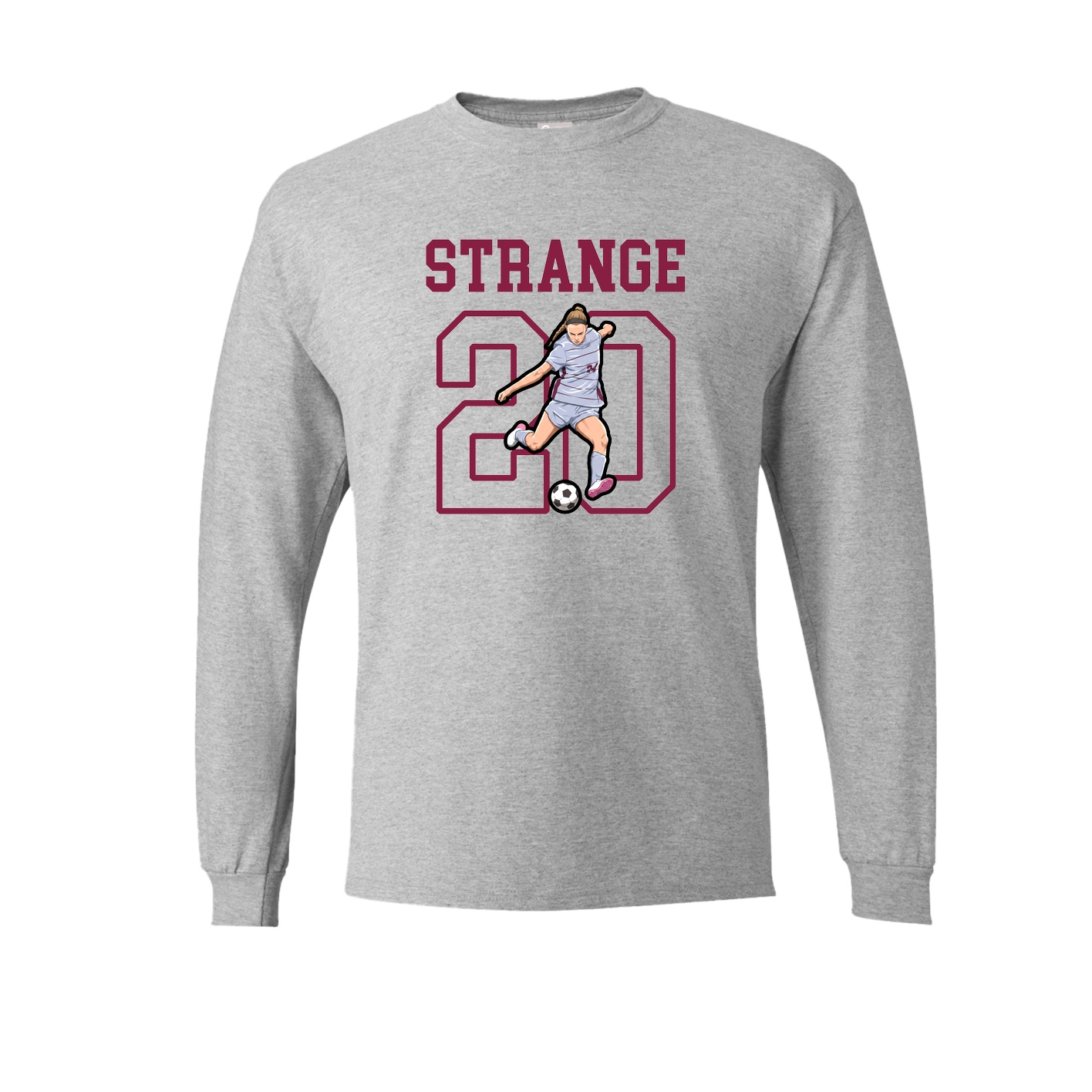 Long Sleeve Tee — Shirsey in Grey