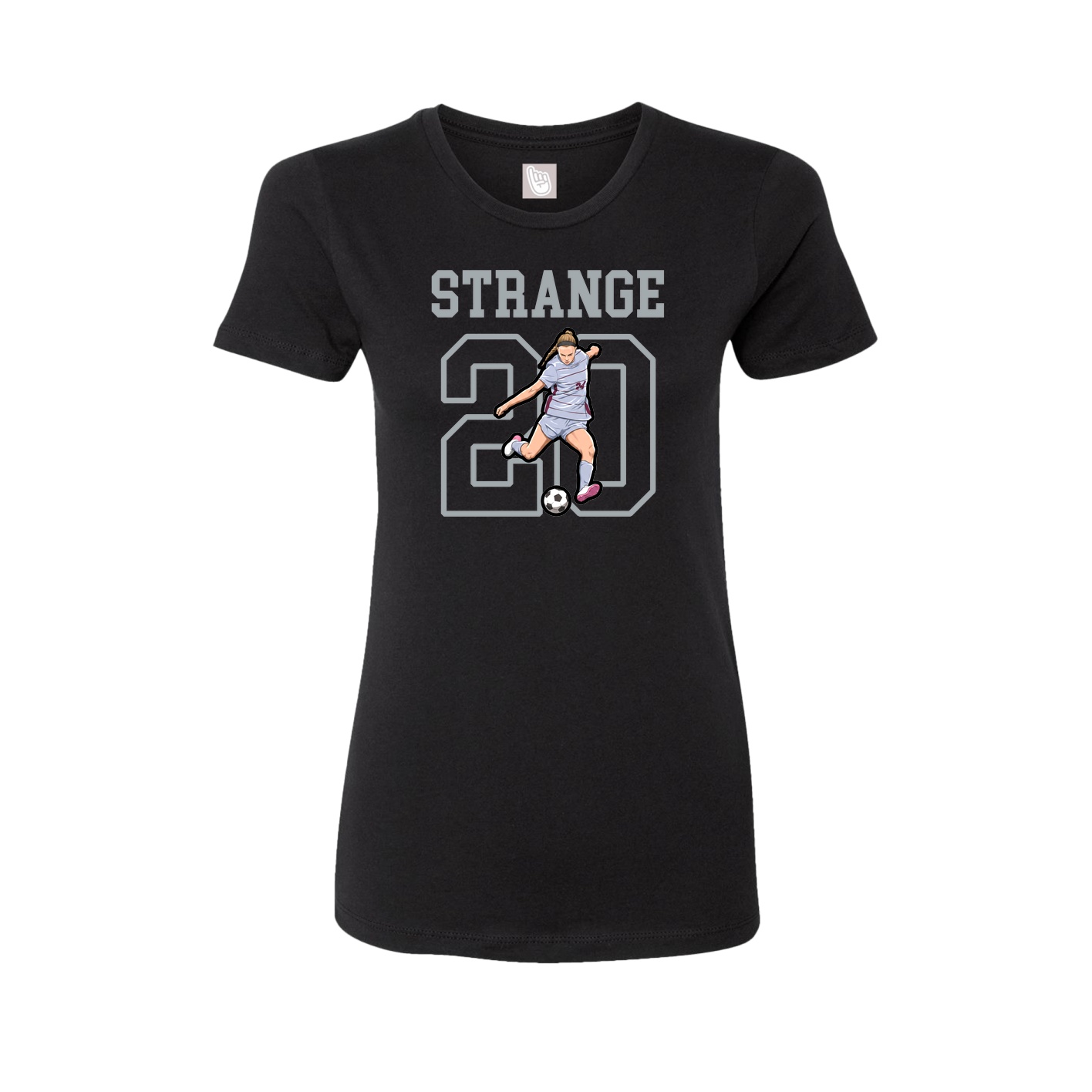 Fitted Women's Tee — Shirsey in Black