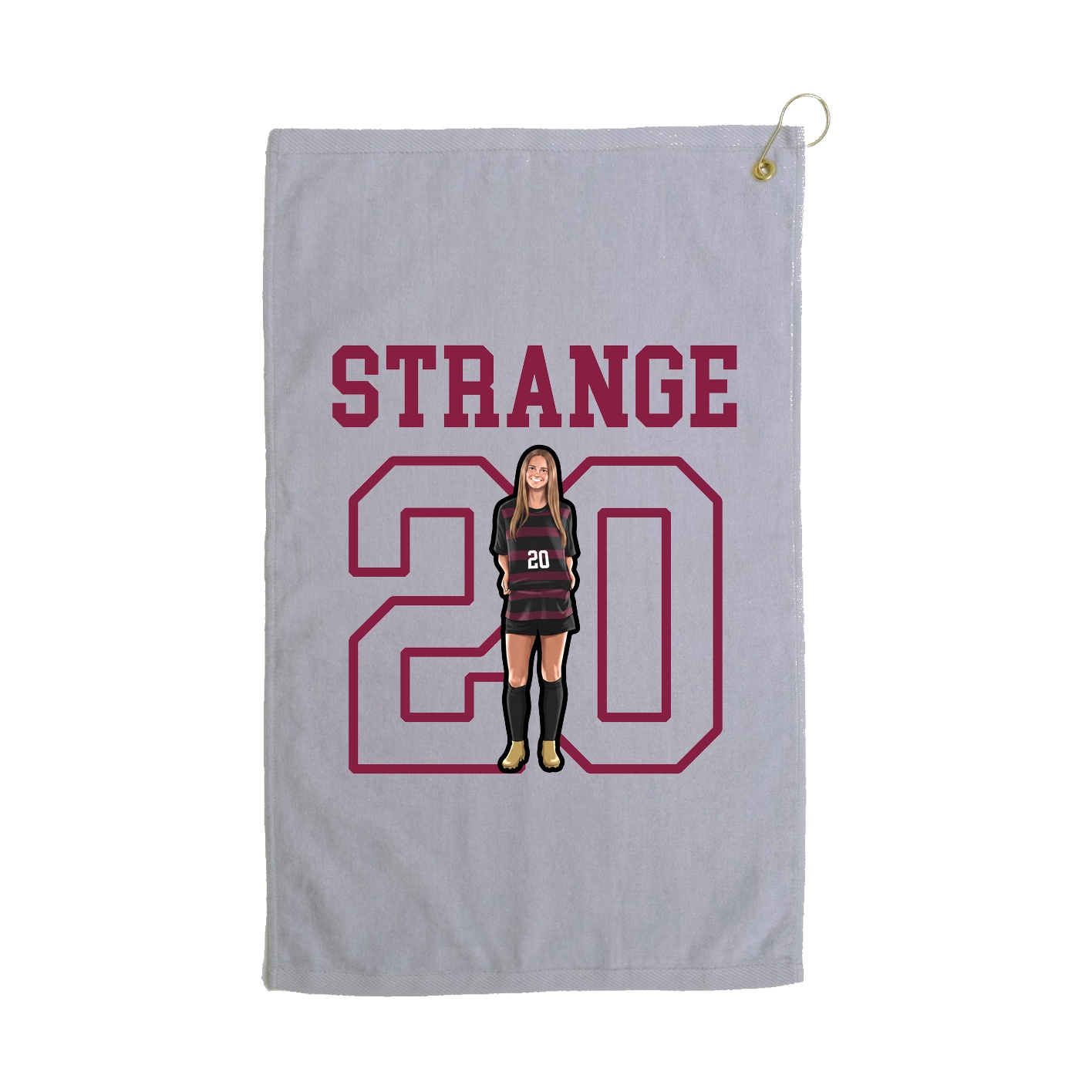 Golf Towel — Shirsey in Grey