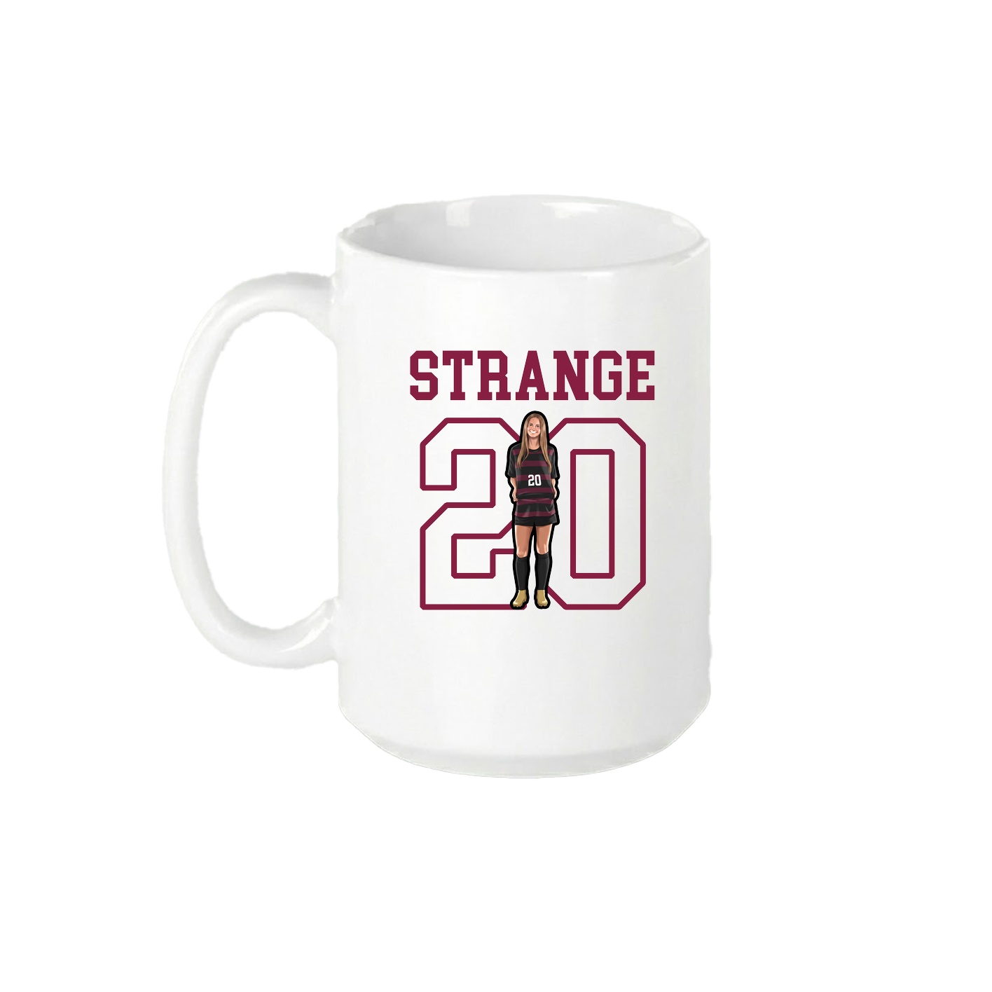 15oz Coffee Mug — Shirsey in White
