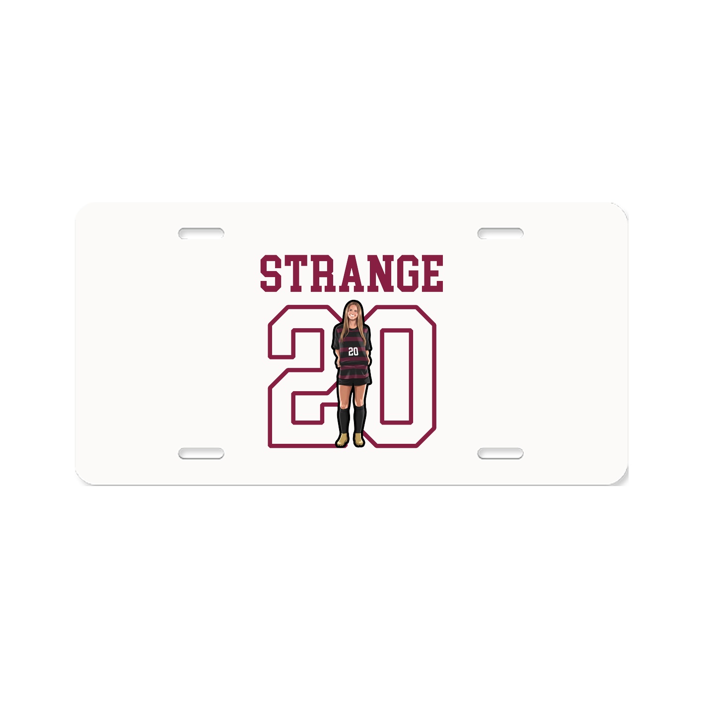 License Plate — Shirsey in Classic