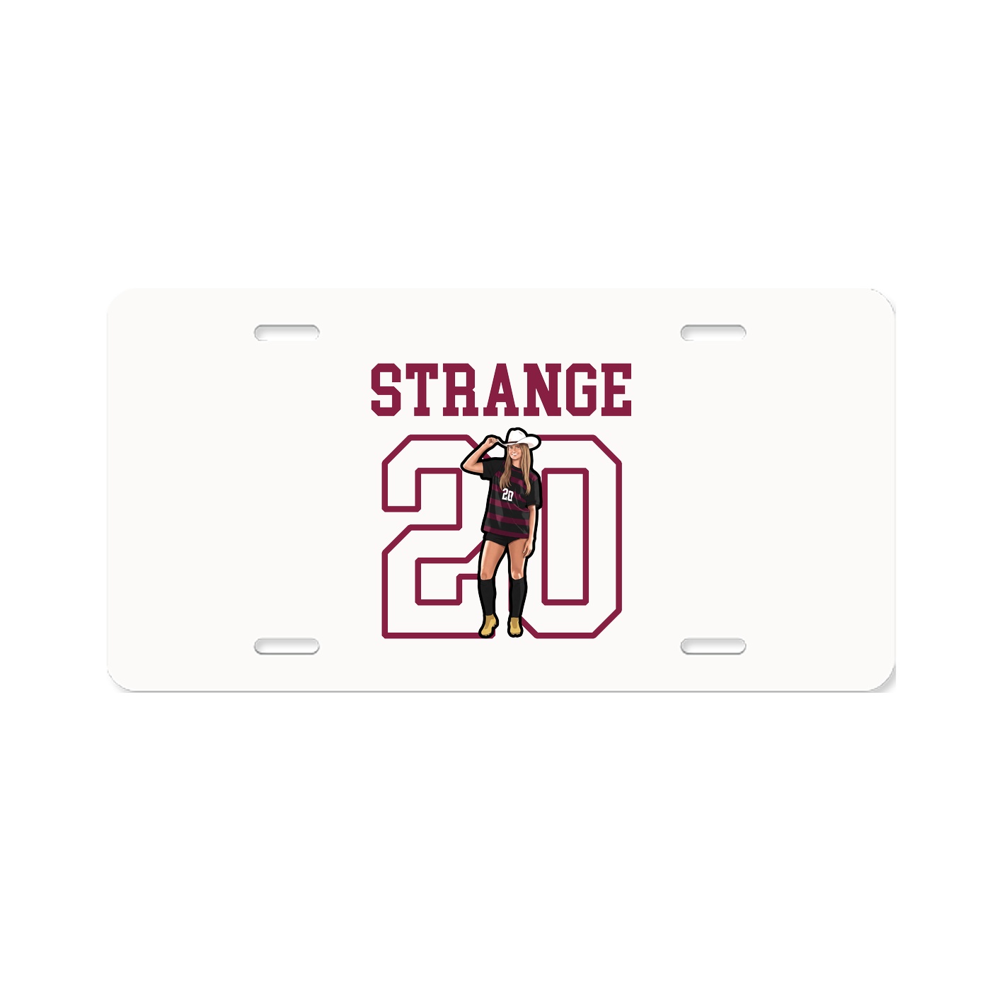 License Plate — Shirsey in Classic