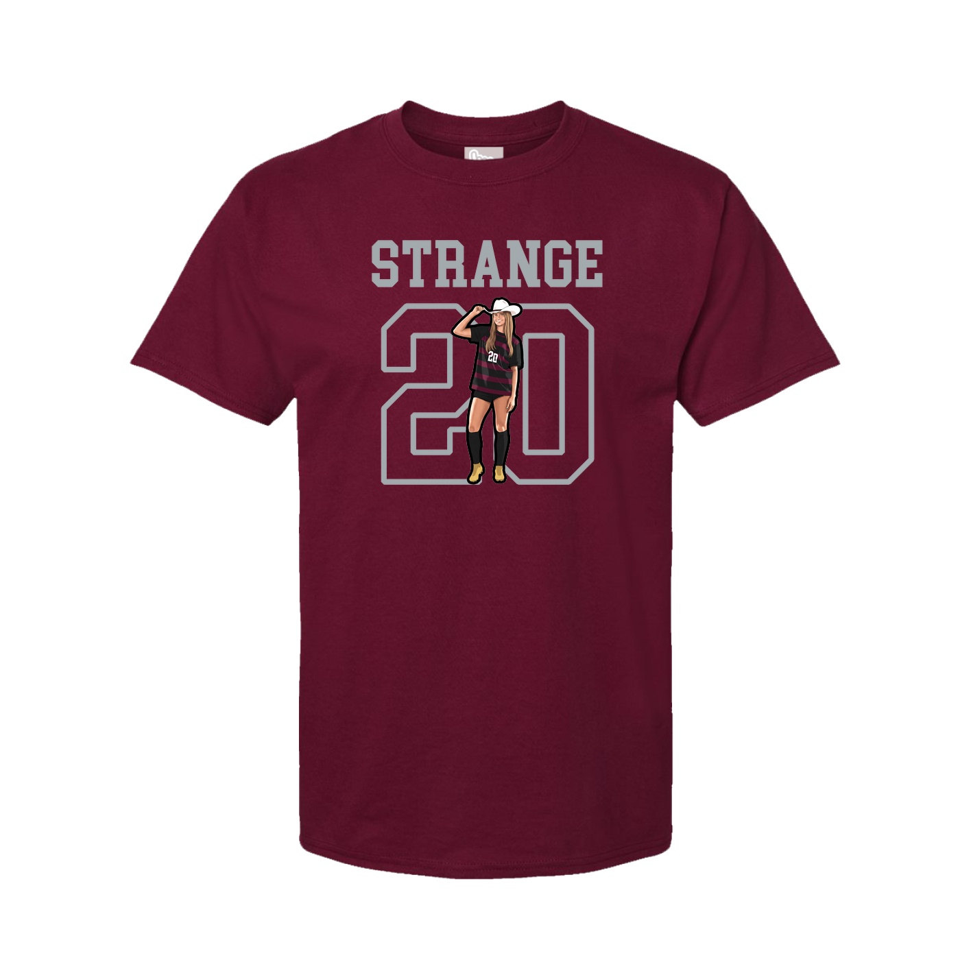 Youth Tee — Shirsey in Cardinal