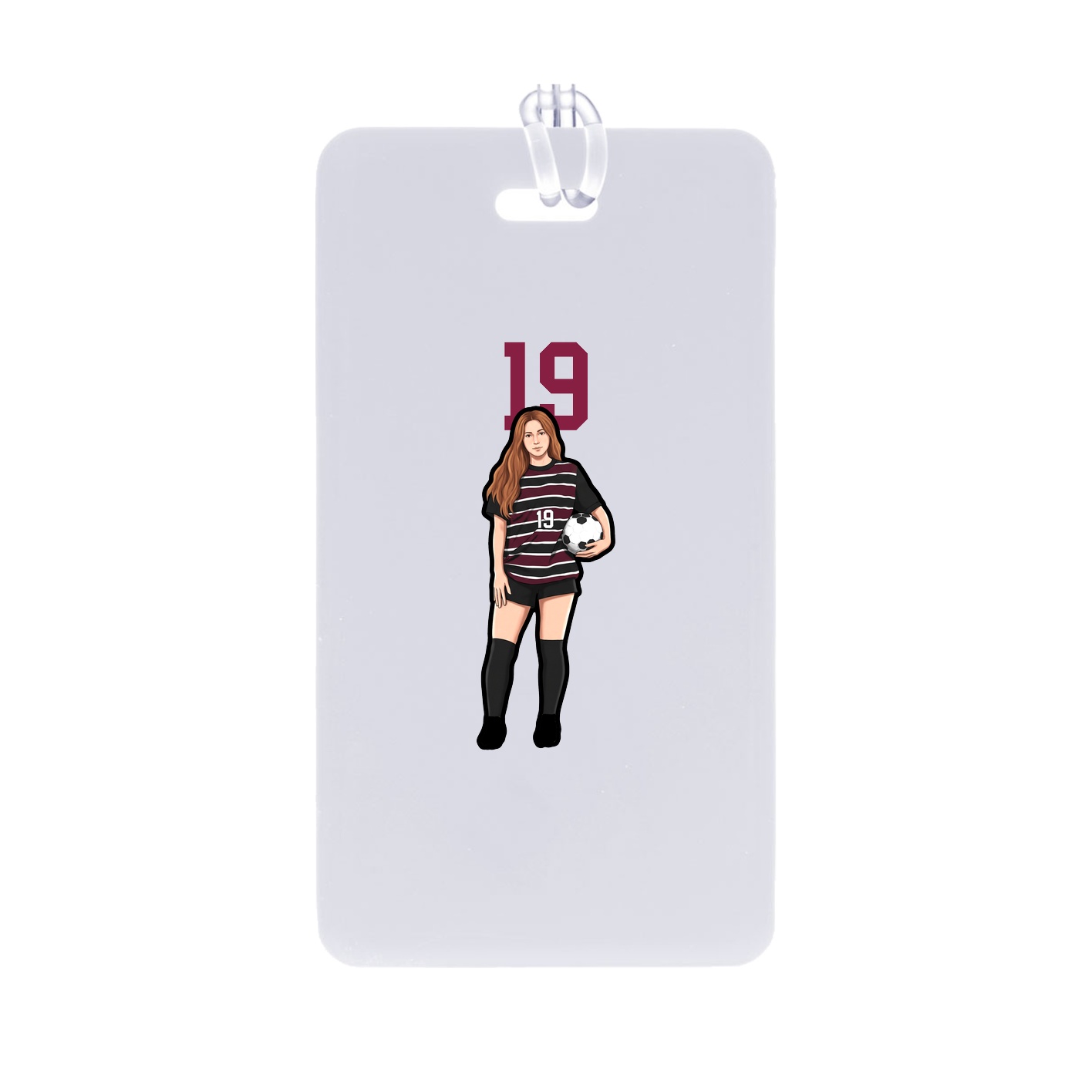 Bag Tag — Number Top in Classic
