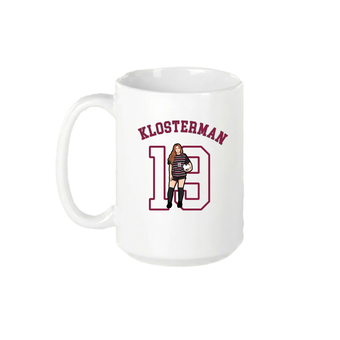 15oz Coffee Mug — Shirsey Arch in White