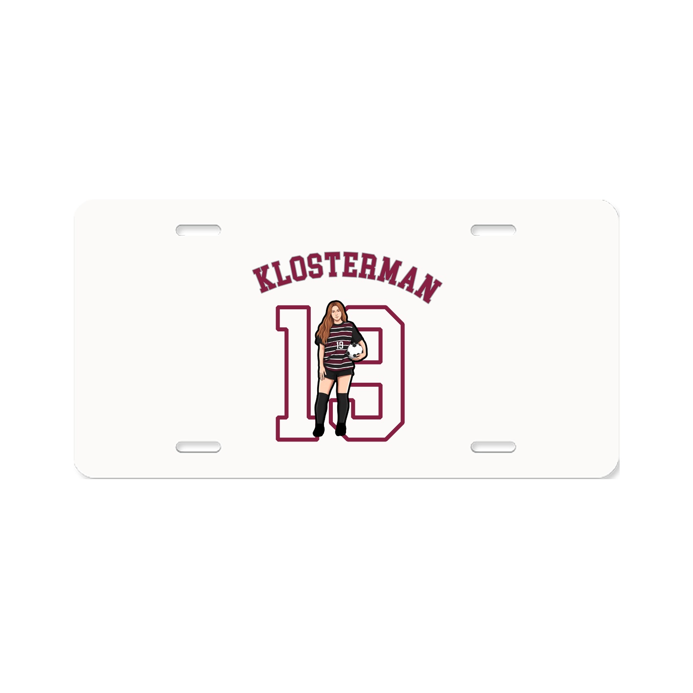 License Plate — Shirsey Arch in Classic