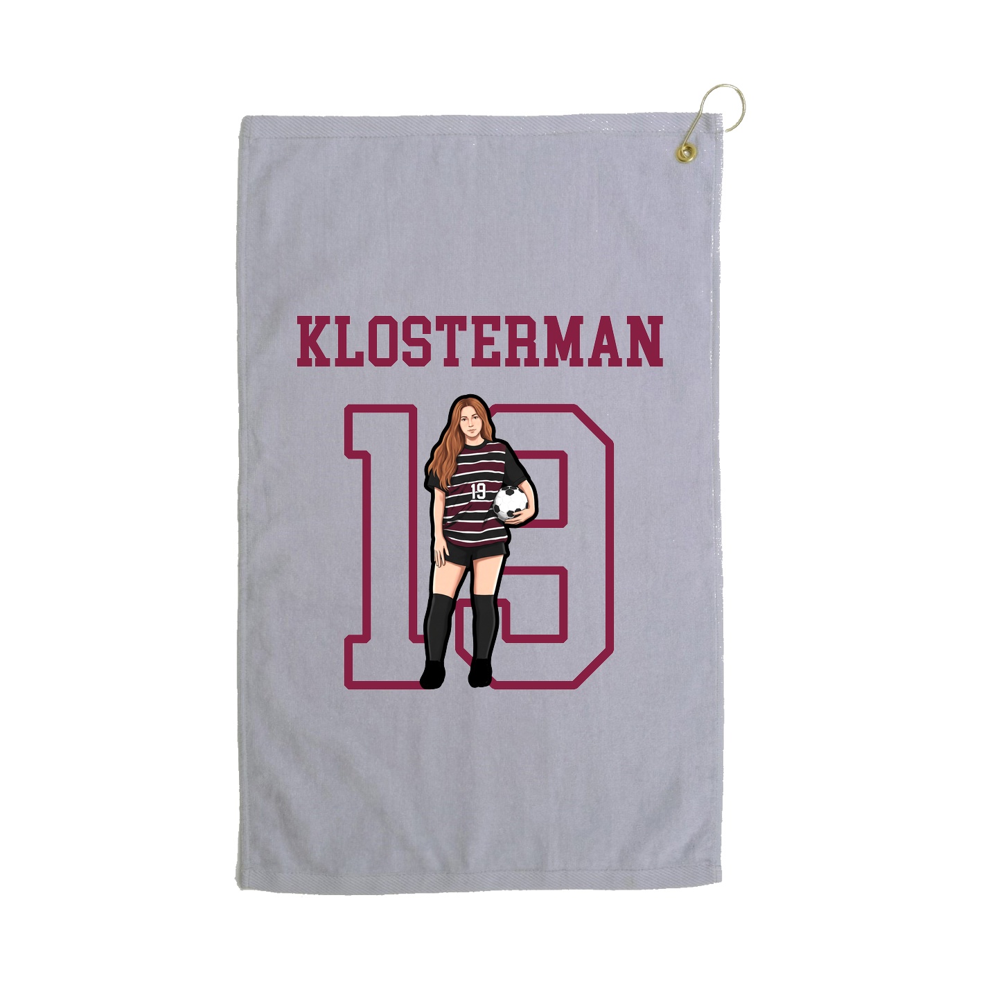 Golf Towel — Shirsey in Grey