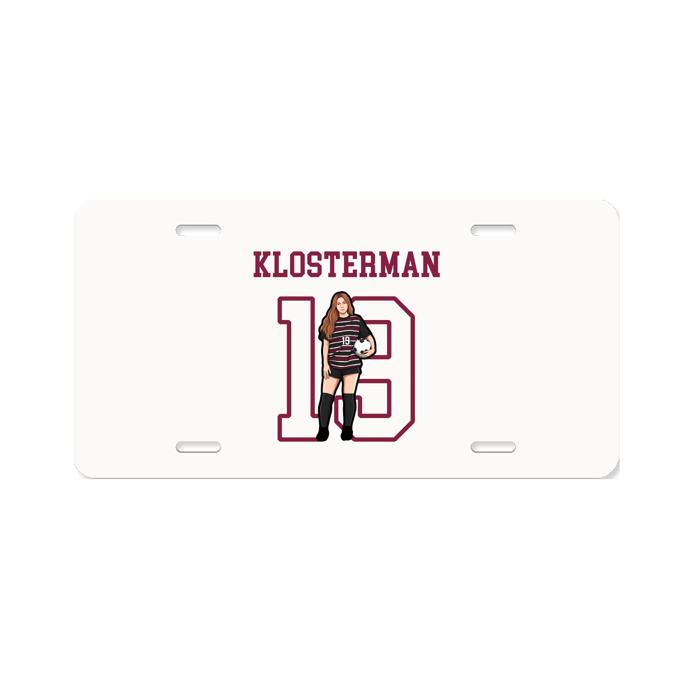 License Plate — Shirsey in Classic