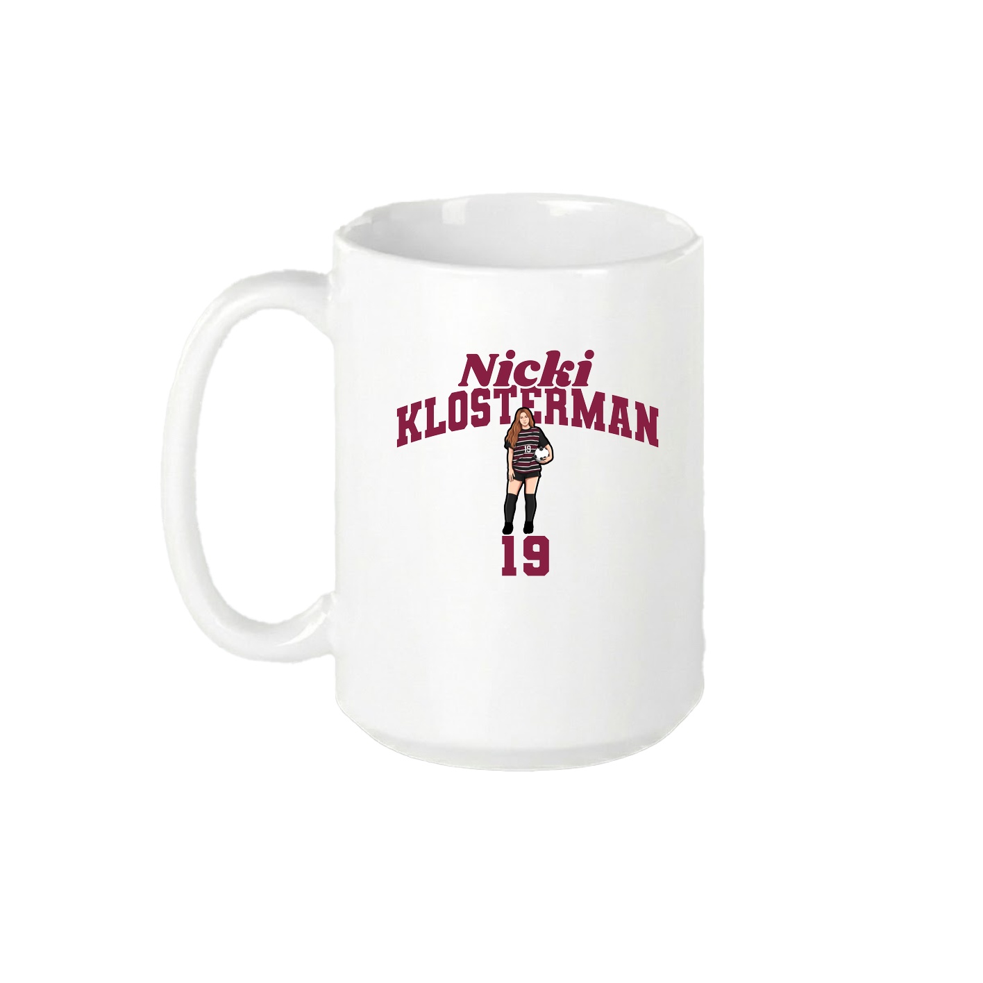 15oz Coffee Mug — Signature Arch in White
