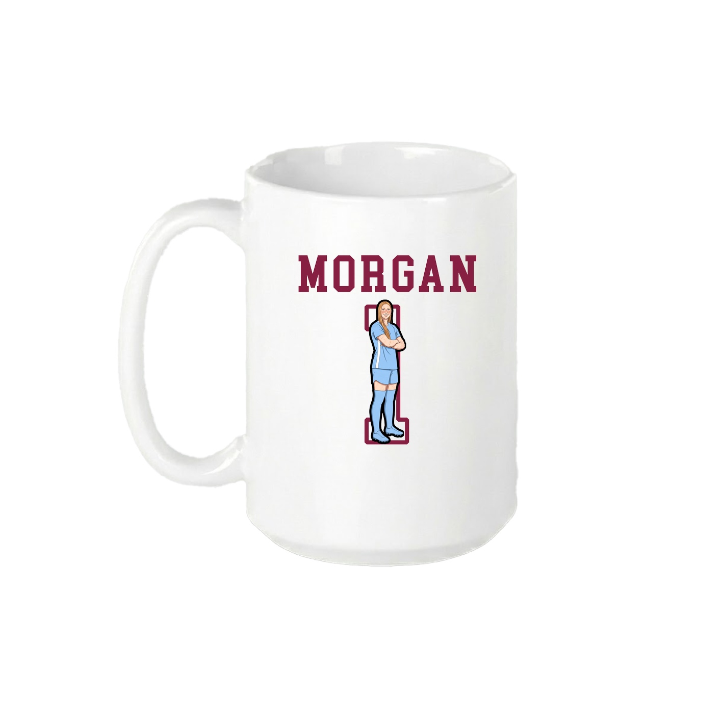15oz Coffee Mug — Shirsey in White