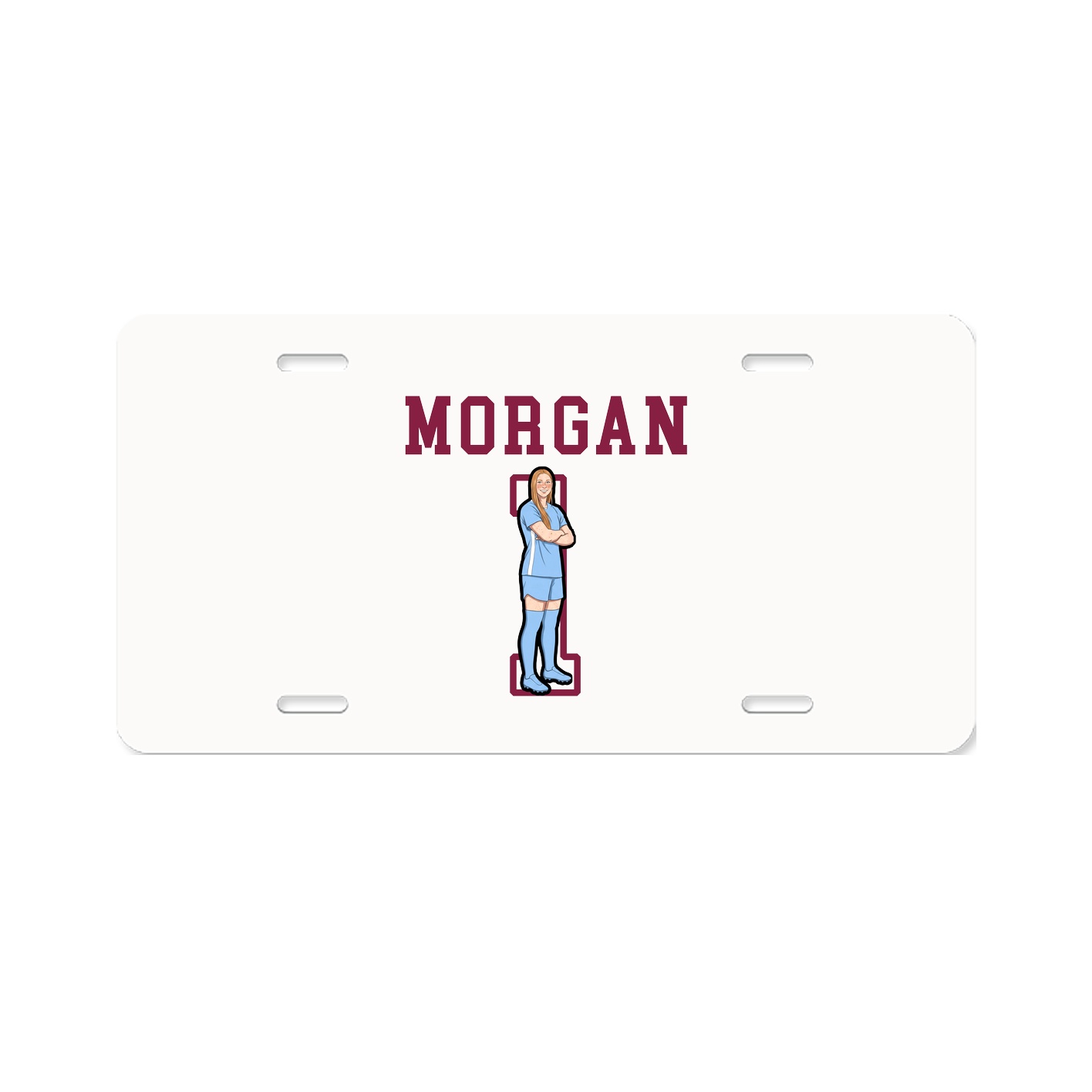License Plate — Shirsey in Classic