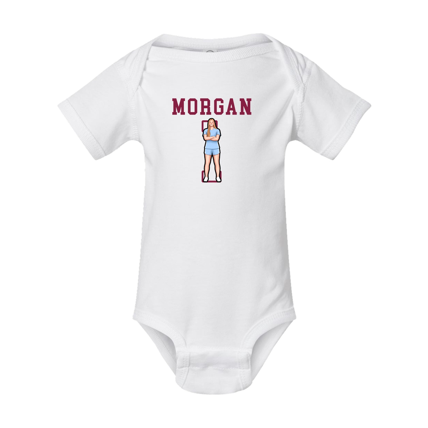 Baby Onesie — Shirsey in White