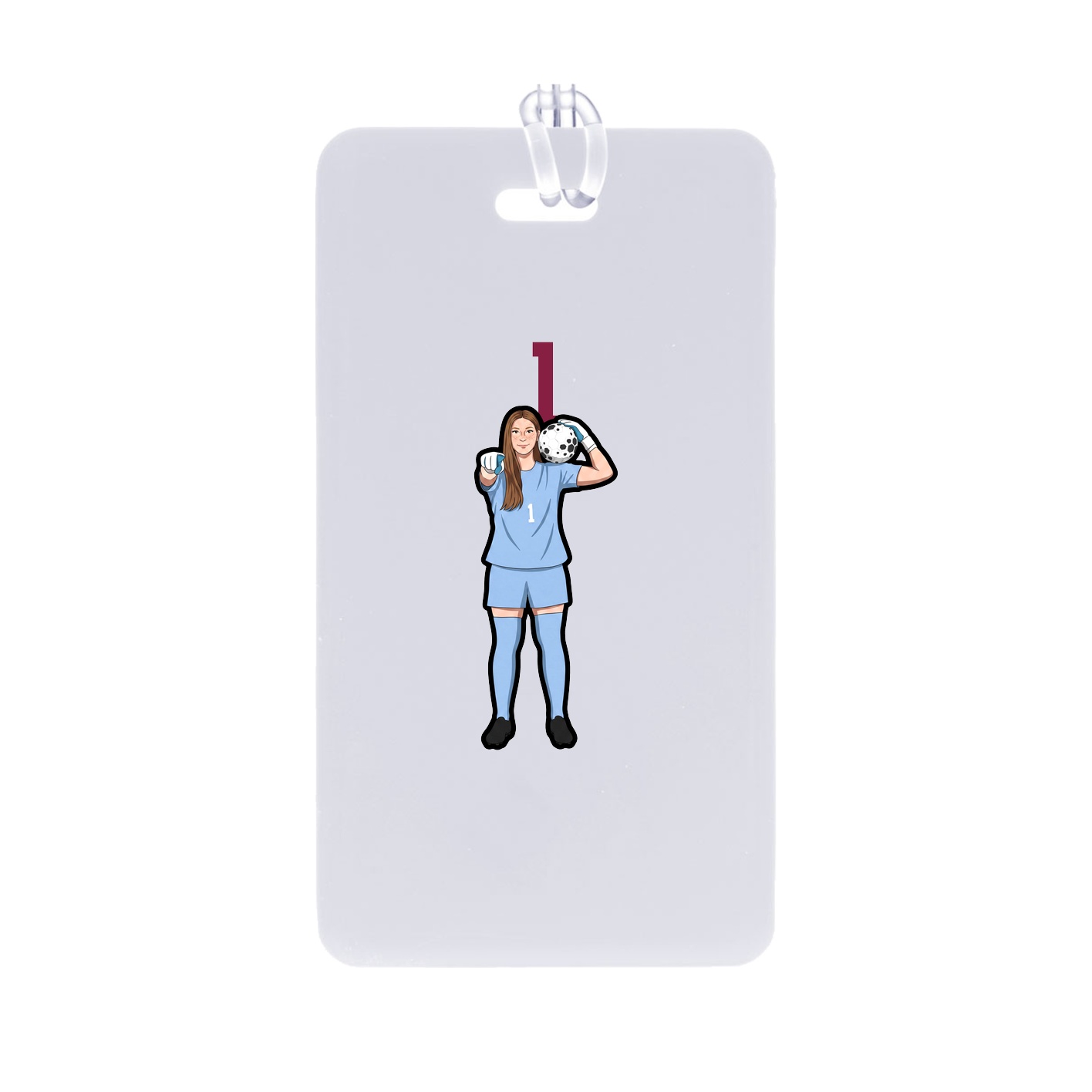 Bag Tag — Number Top in Classic