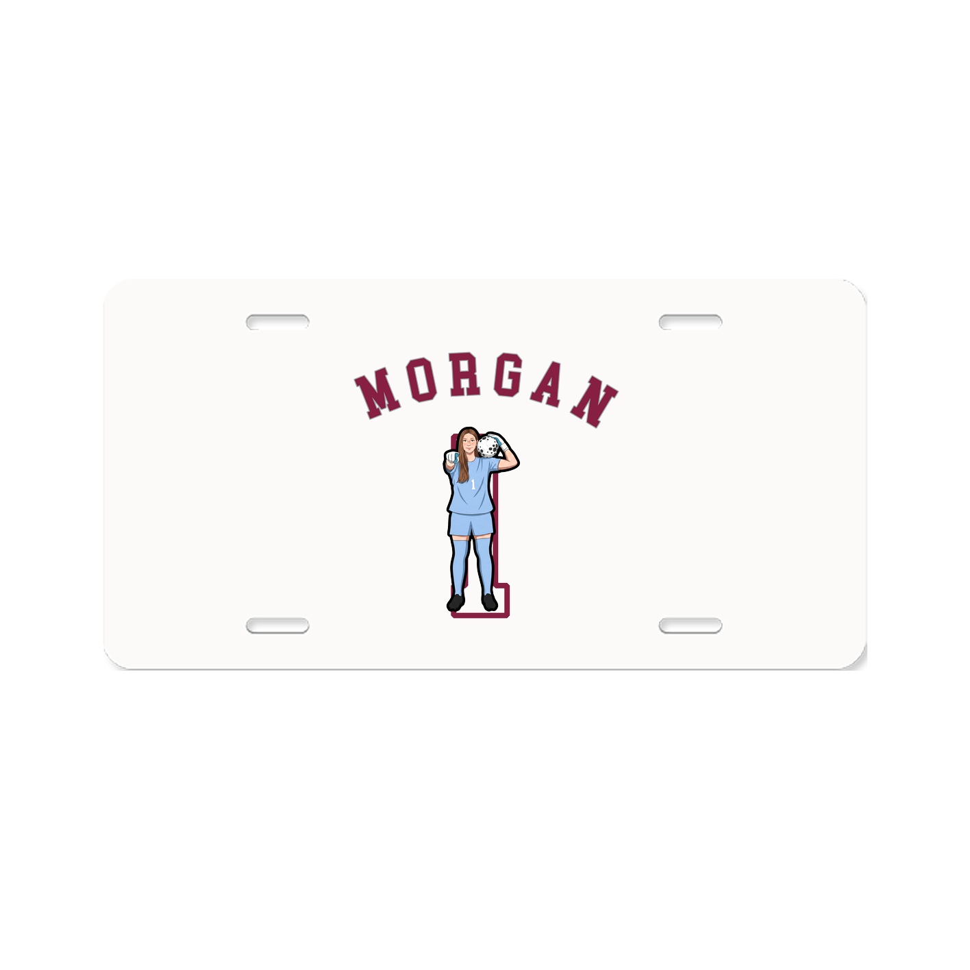 License Plate — Shirsey Arch in Classic