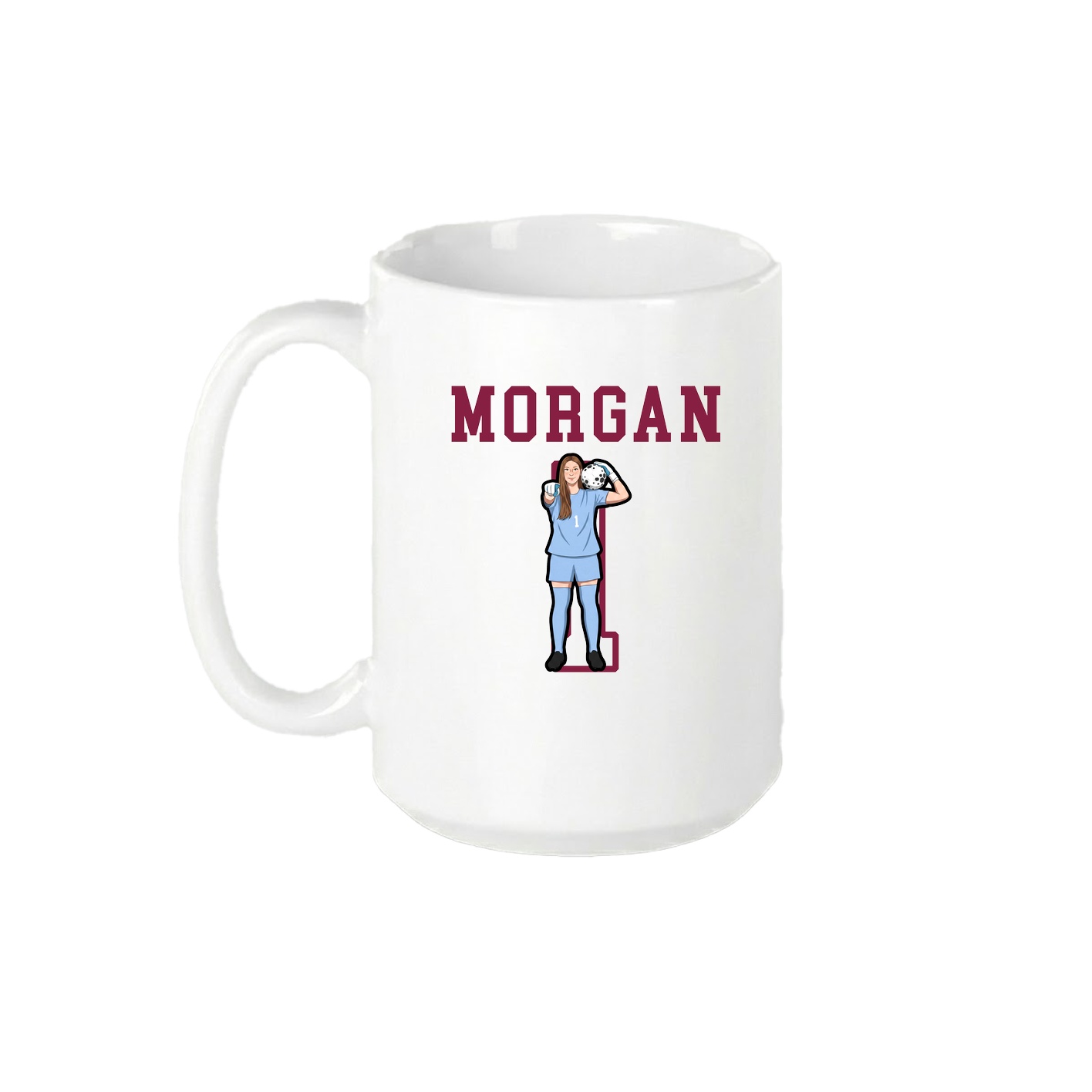 15oz Coffee Mug — Shirsey in White