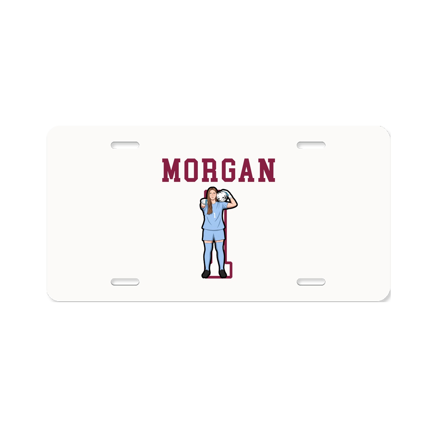 License Plate — Shirsey in Classic