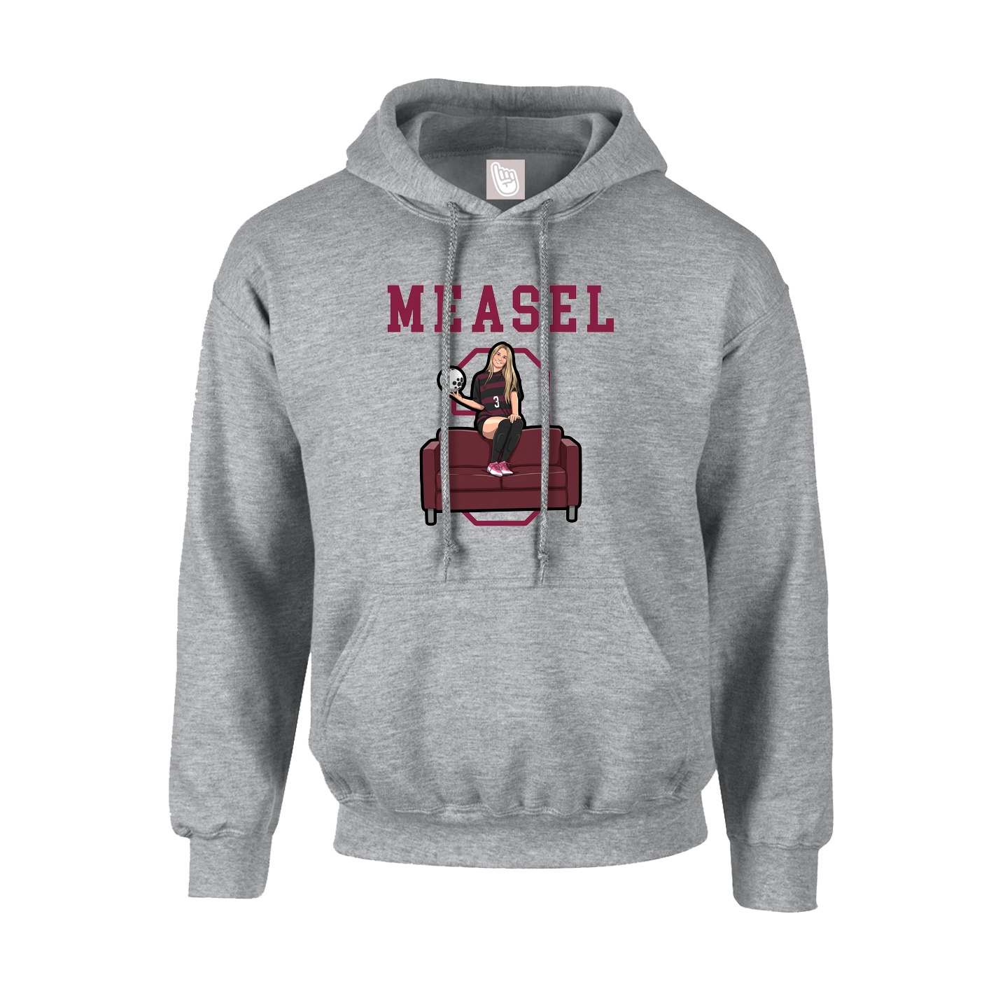 Youth Hoodie — Shirsey in Grey