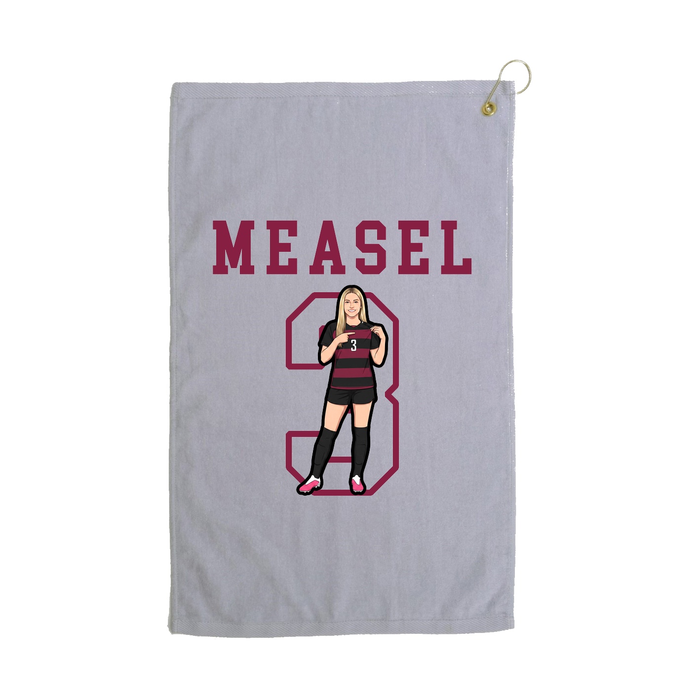 Golf Towel — Shirsey in Grey