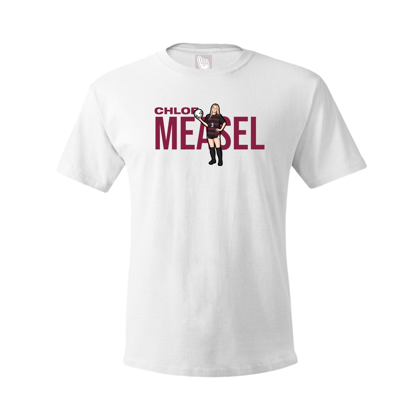 Tee — Player Name in White
