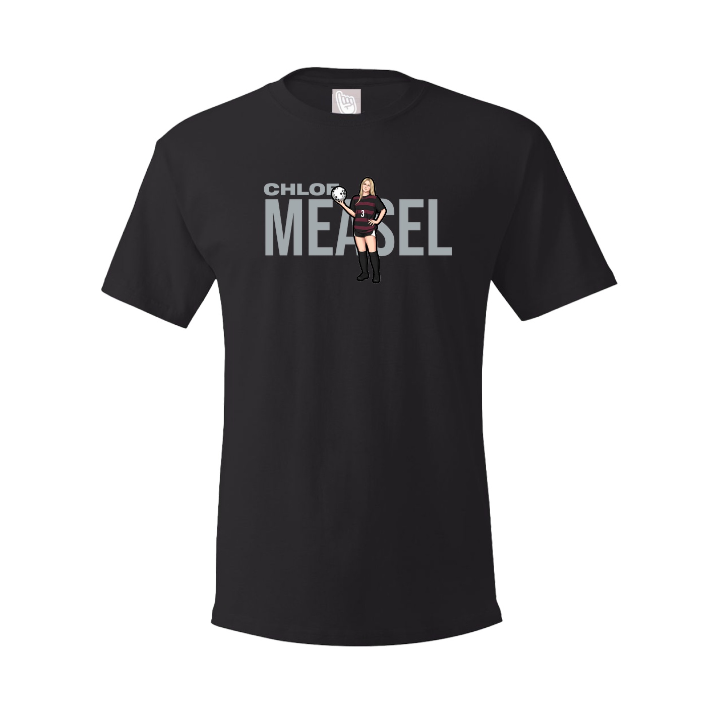 Youth Tee — Player Name in Black
