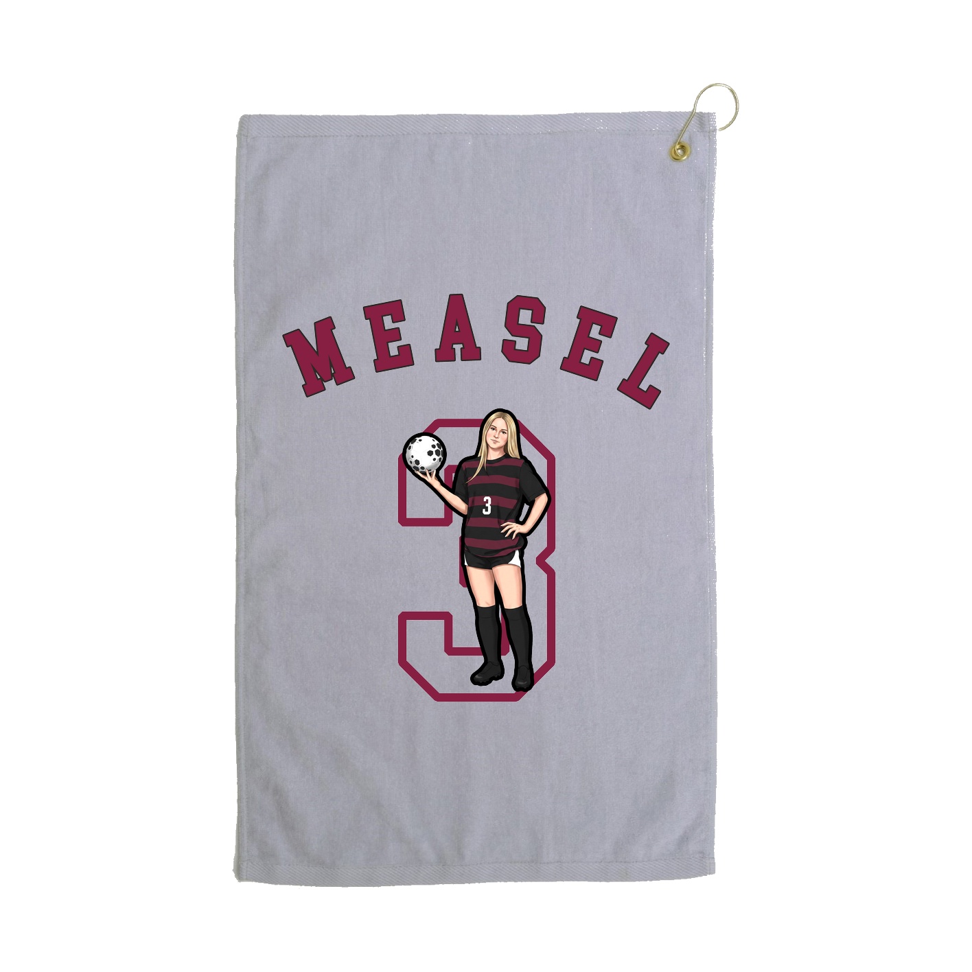 Golf Towel — Shirsey Arch in Grey