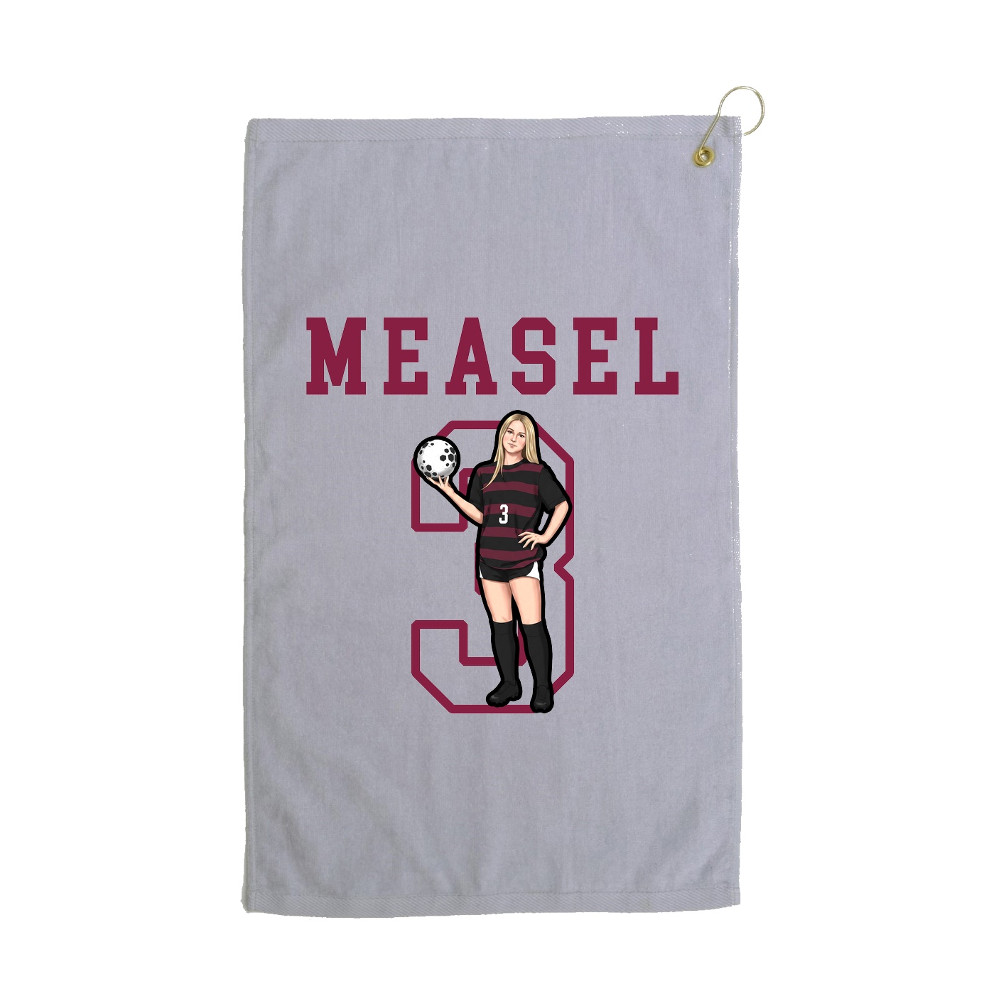 Golf Towel — Shirsey in Grey