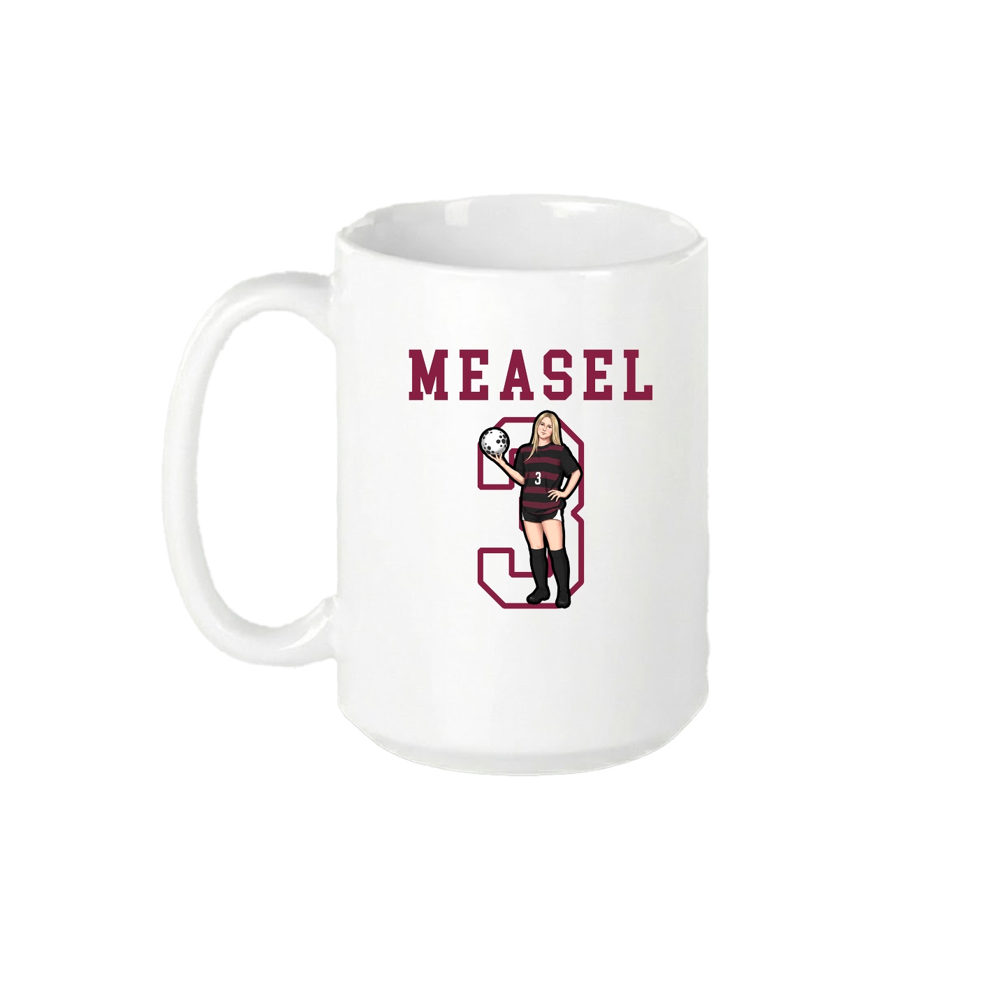 15oz Coffee Mug — Shirsey in White