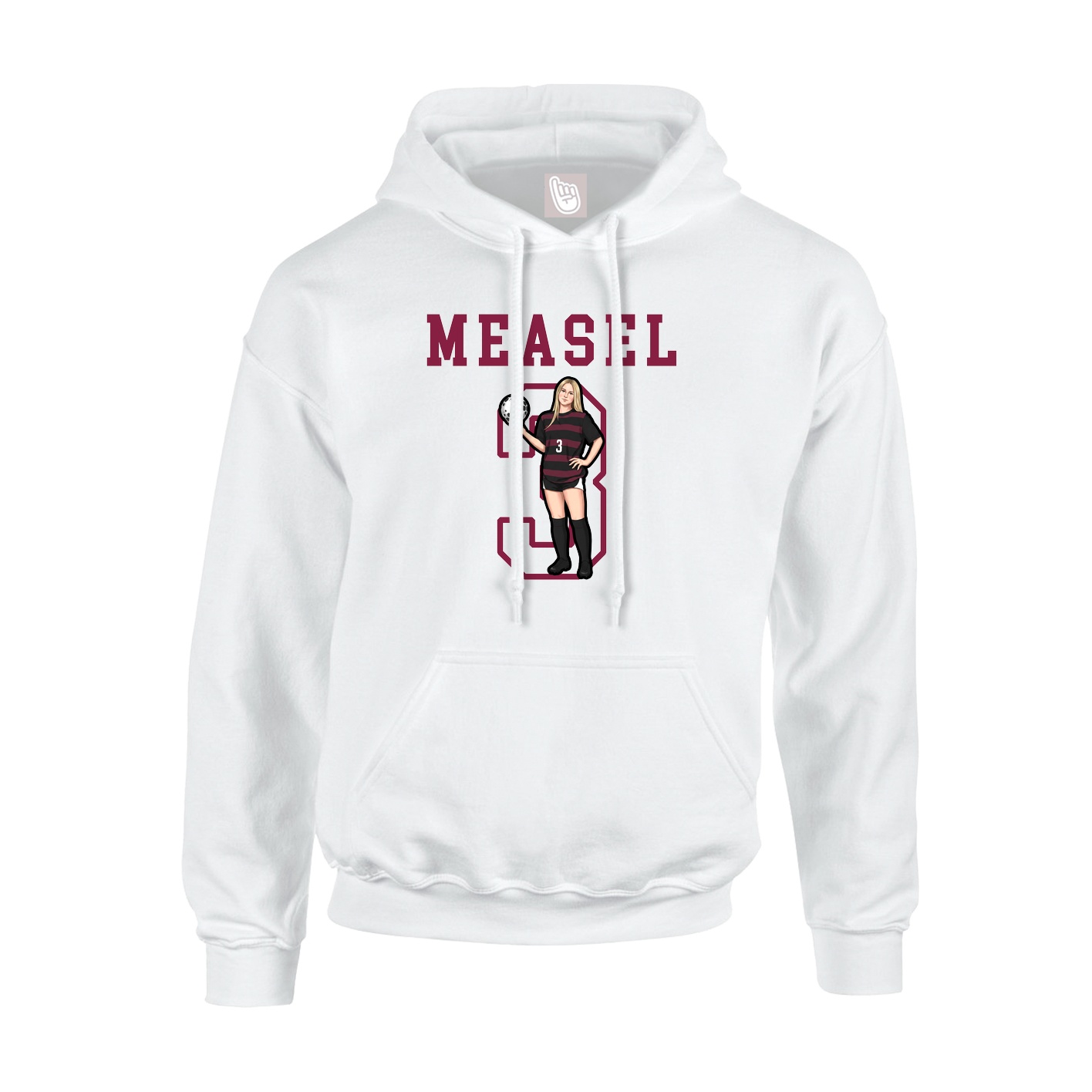 Youth Hoodie — Shirsey in White