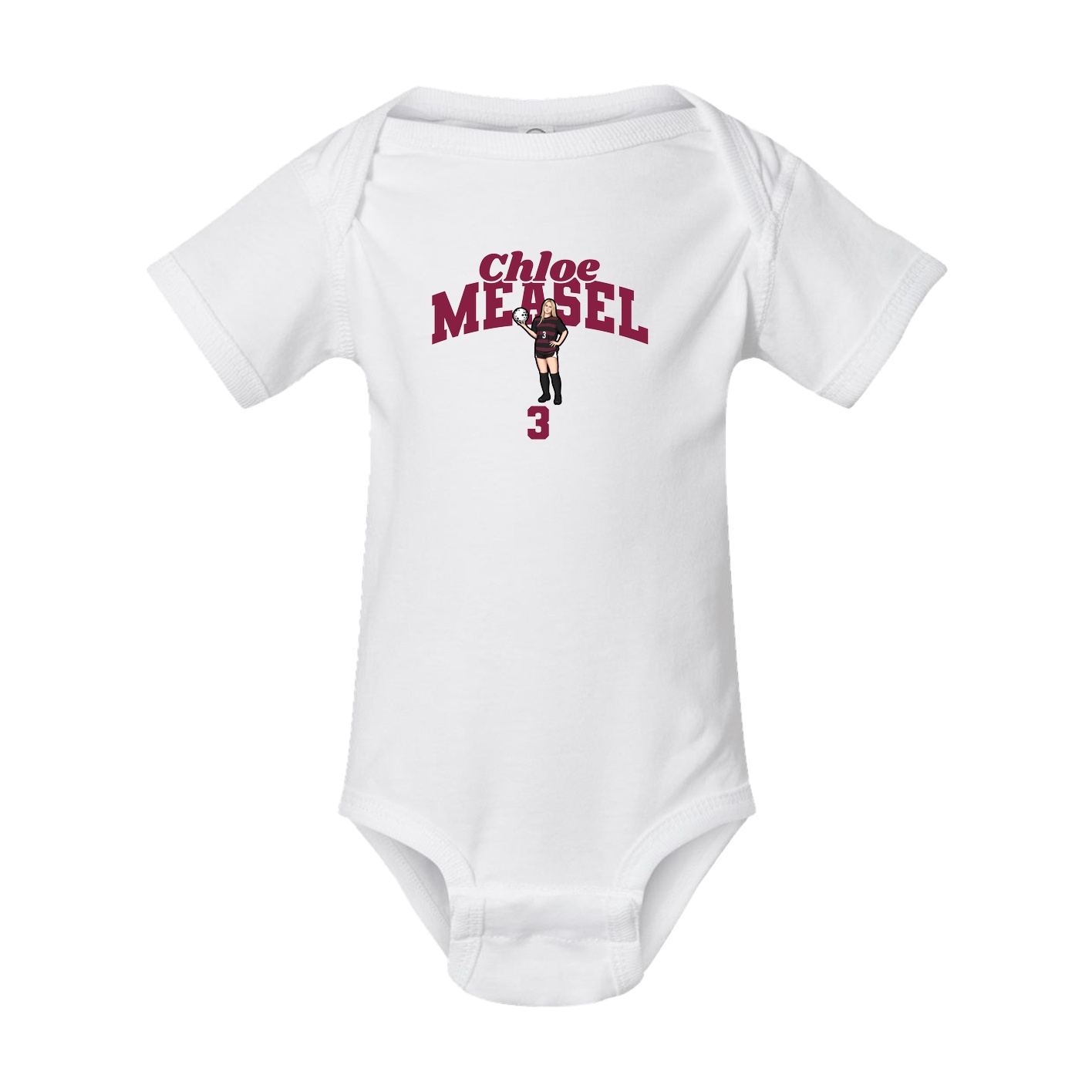 Baby Onesie — Signature Arch in White