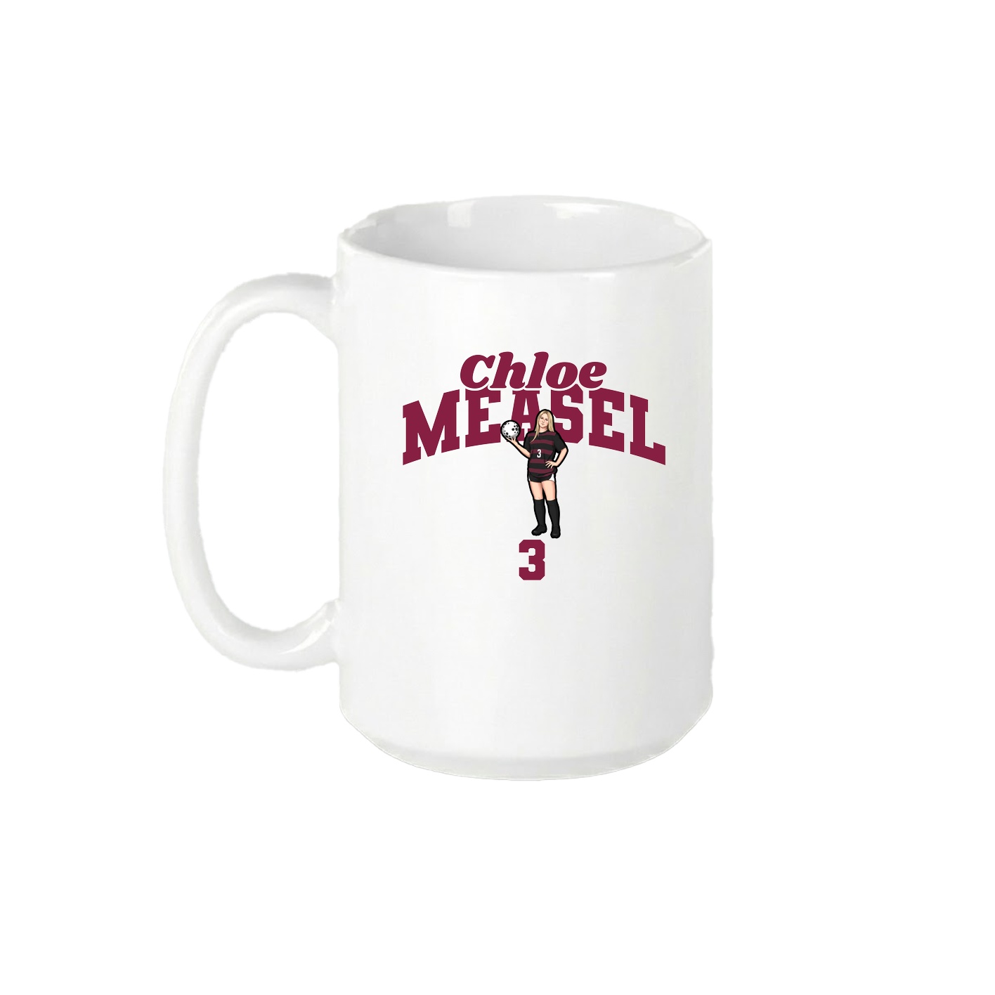 15oz Coffee Mug — Signature Arch in White
