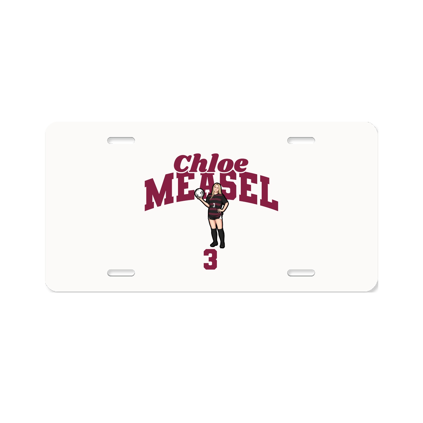 License Plate — Signature Arch in Classic