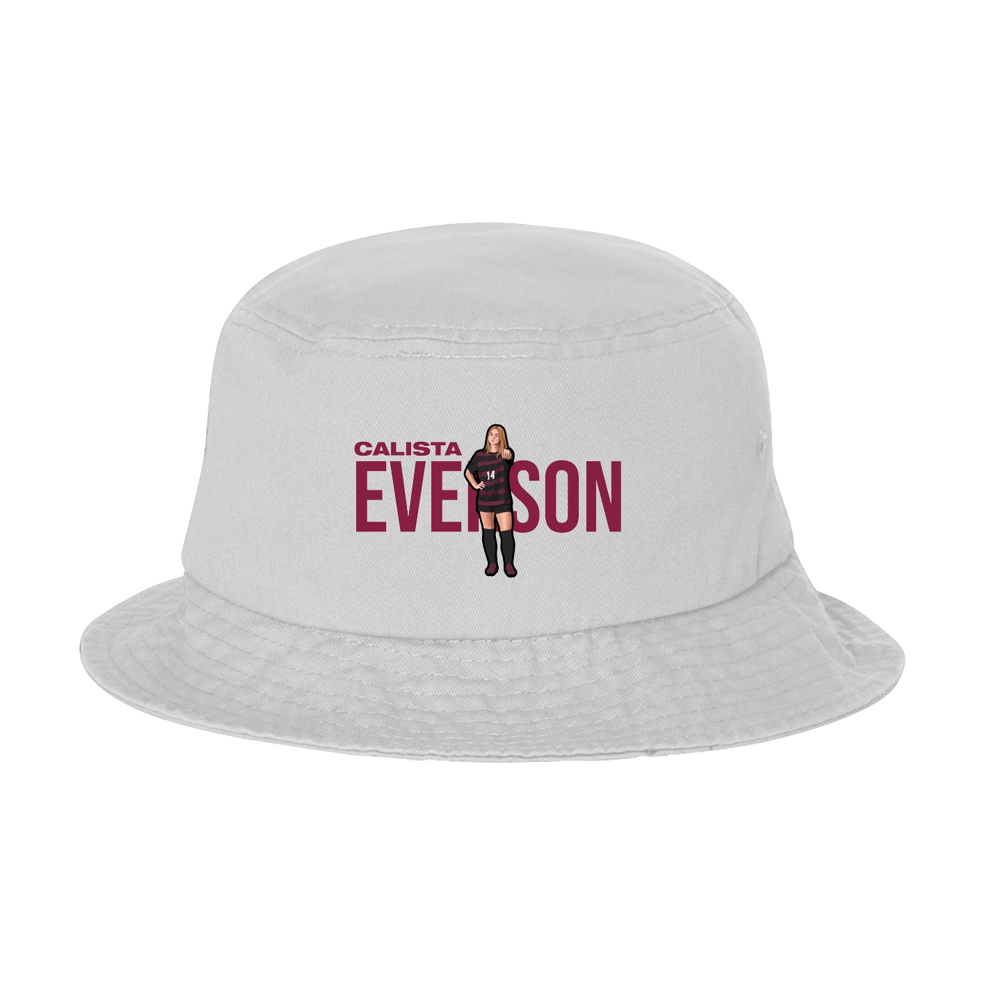 Bucket Cap — Player Name in White