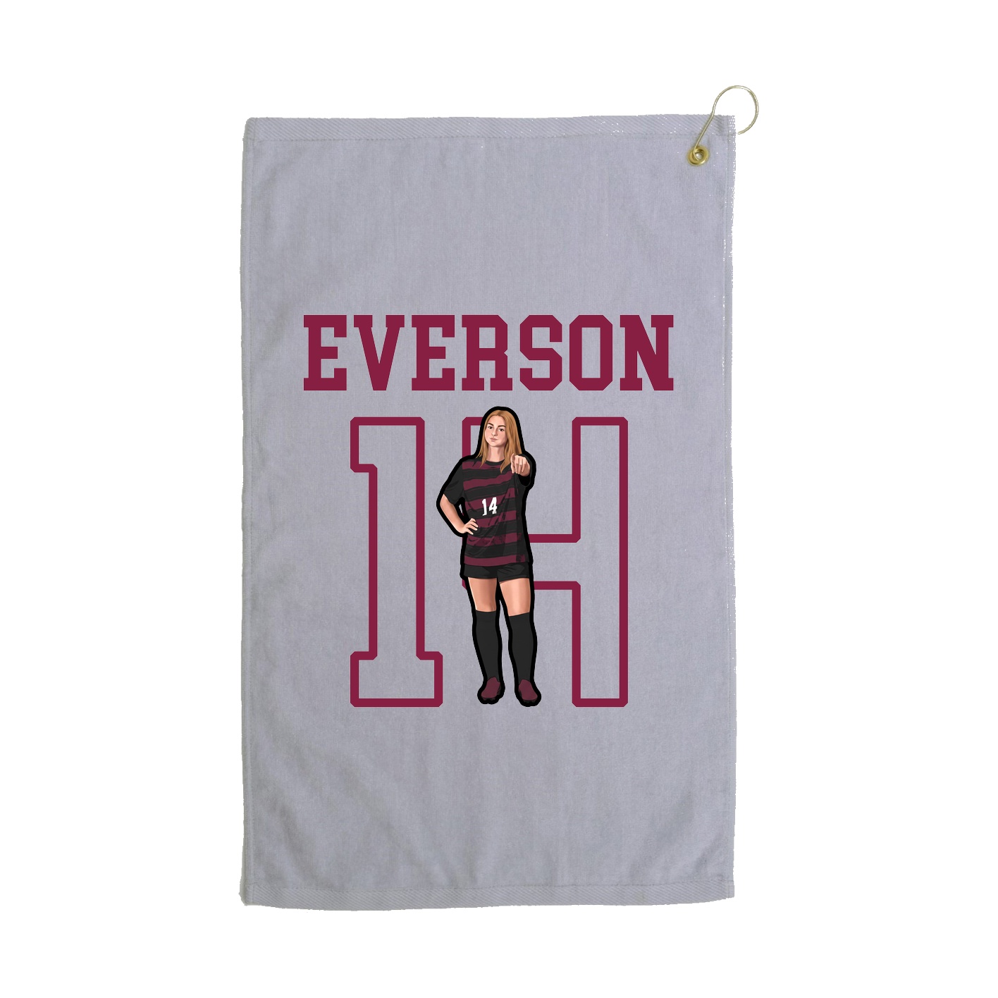 Golf Towel — Shirsey in Grey