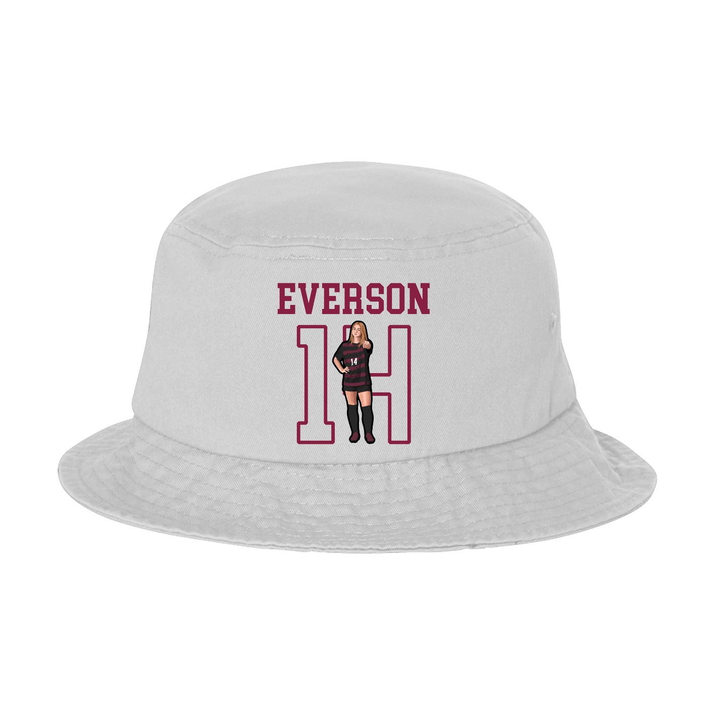 Bucket Cap — Shirsey in White