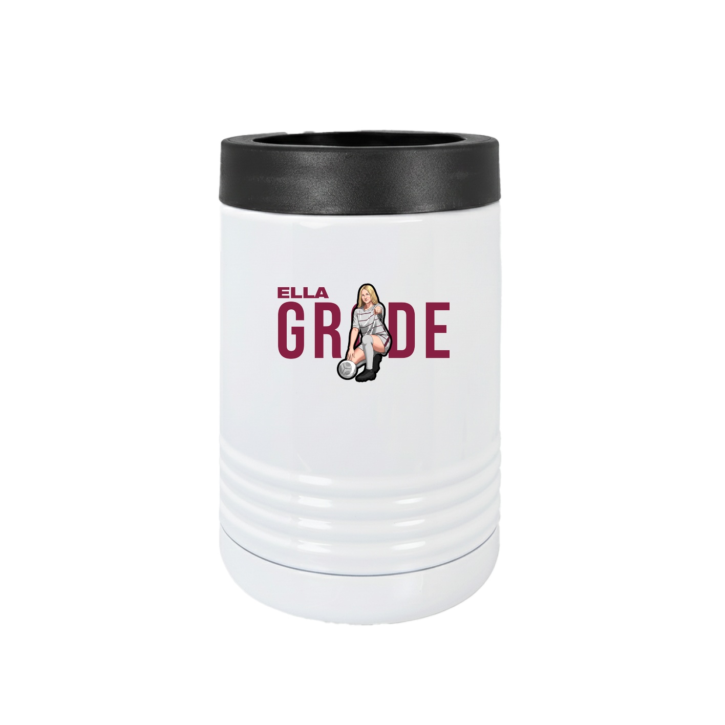 Beverage Holder — Player Name in White